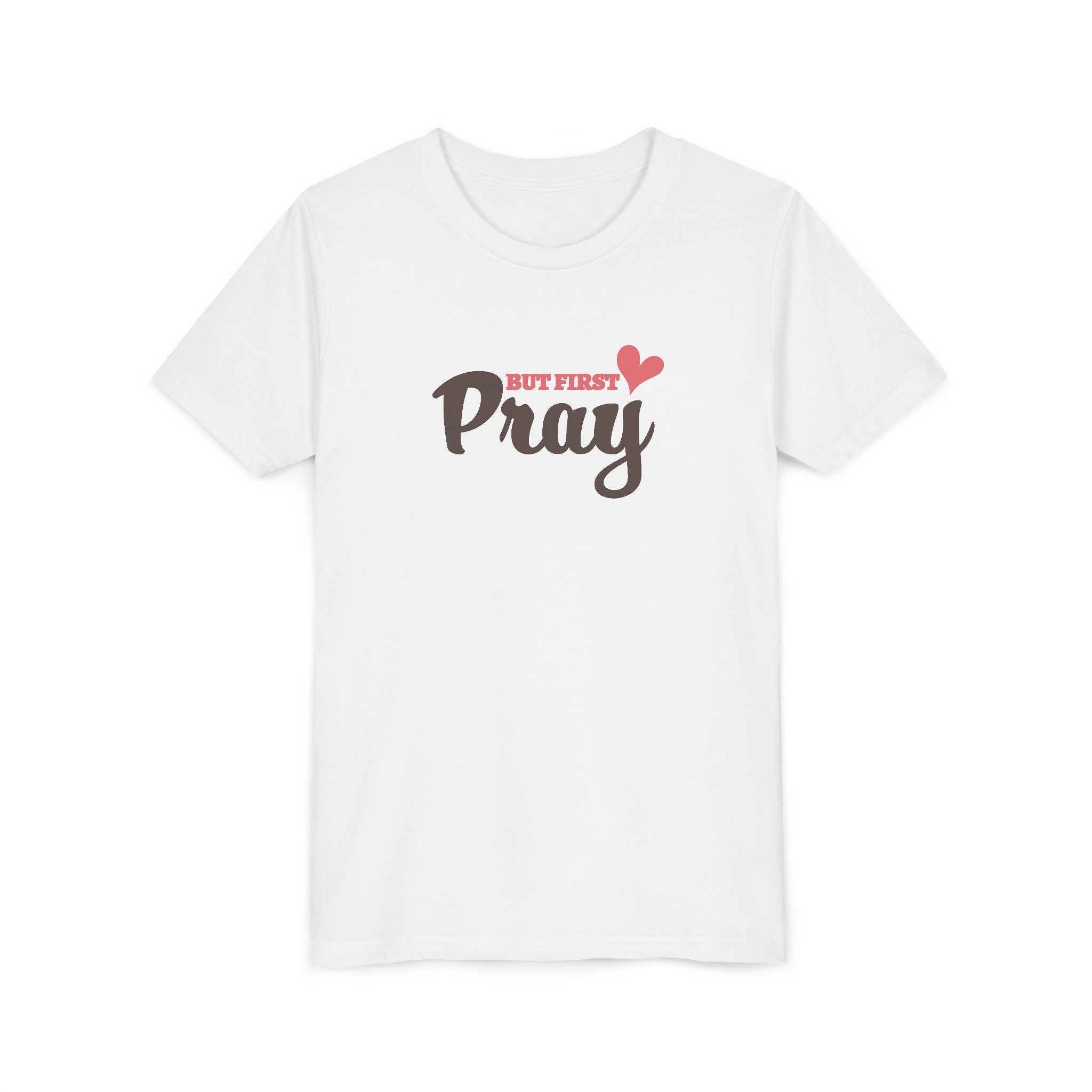 Faith Based Kids T-Shirt - But First Pray | Kids clothes by atgodanddesigns