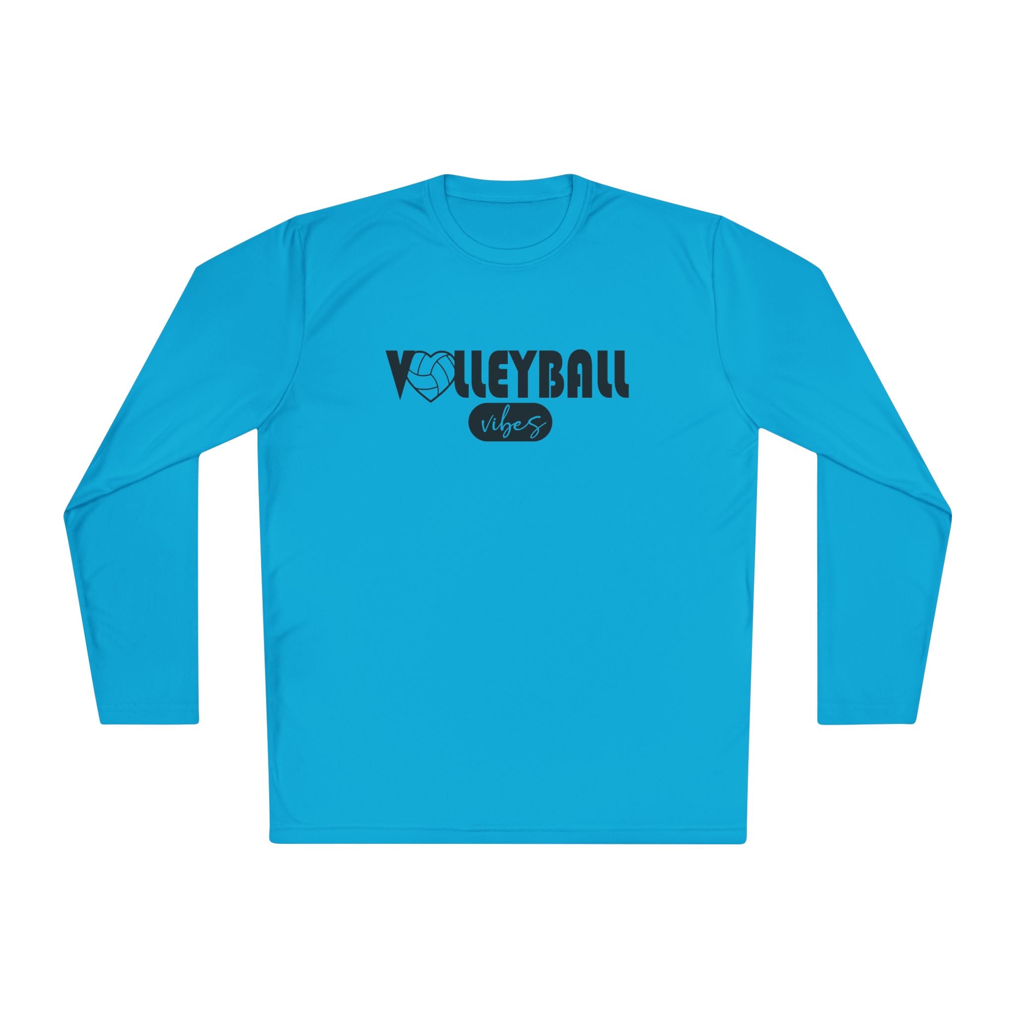 Graphic Teen Girls Long Sleeve T-Shirt - Volleyball Vibes | Long - sleeve by atgodanddesigns
