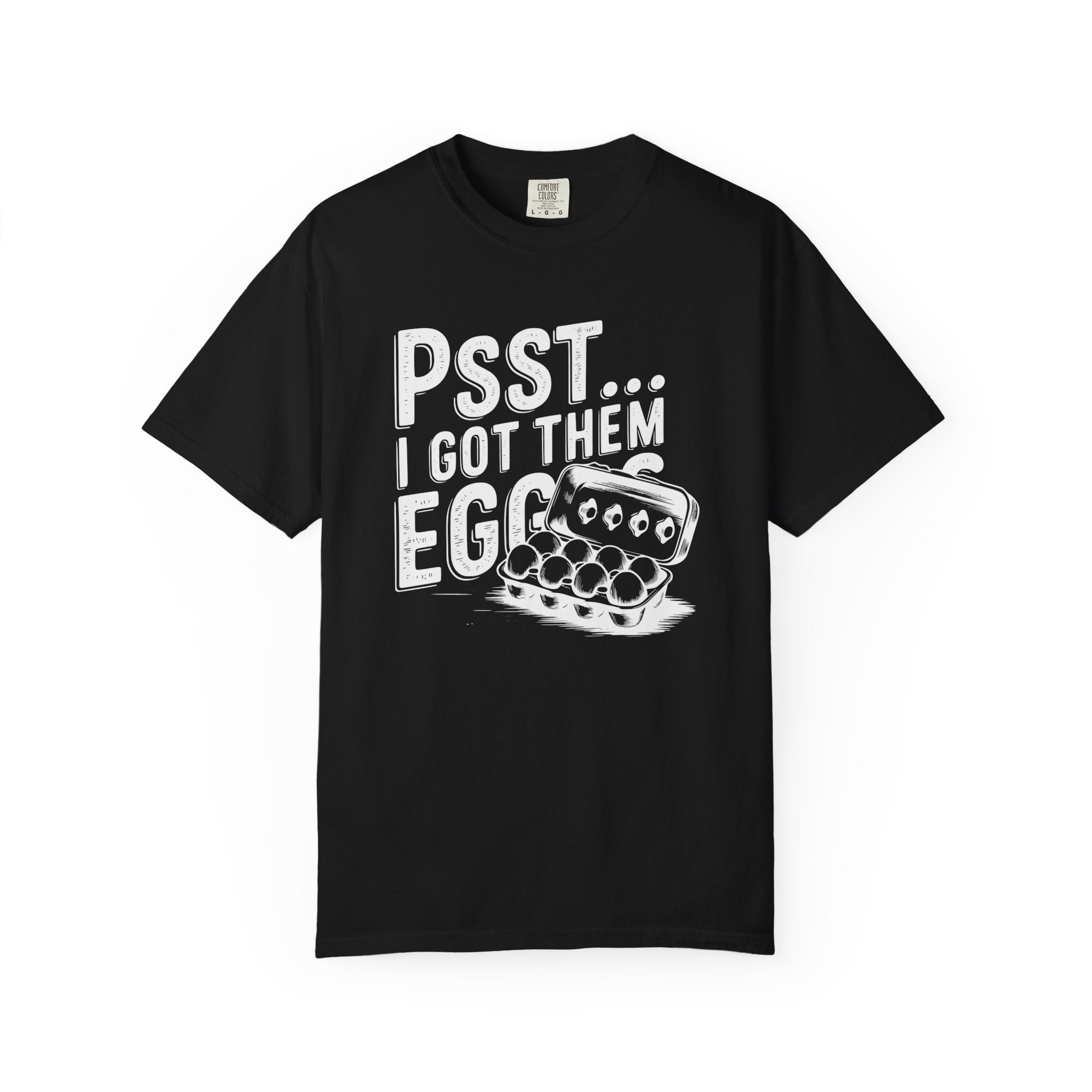 Homestead Women's T-Shirt - Psst...I Got Them Eggs | T-Shirt by atgodanddesigns