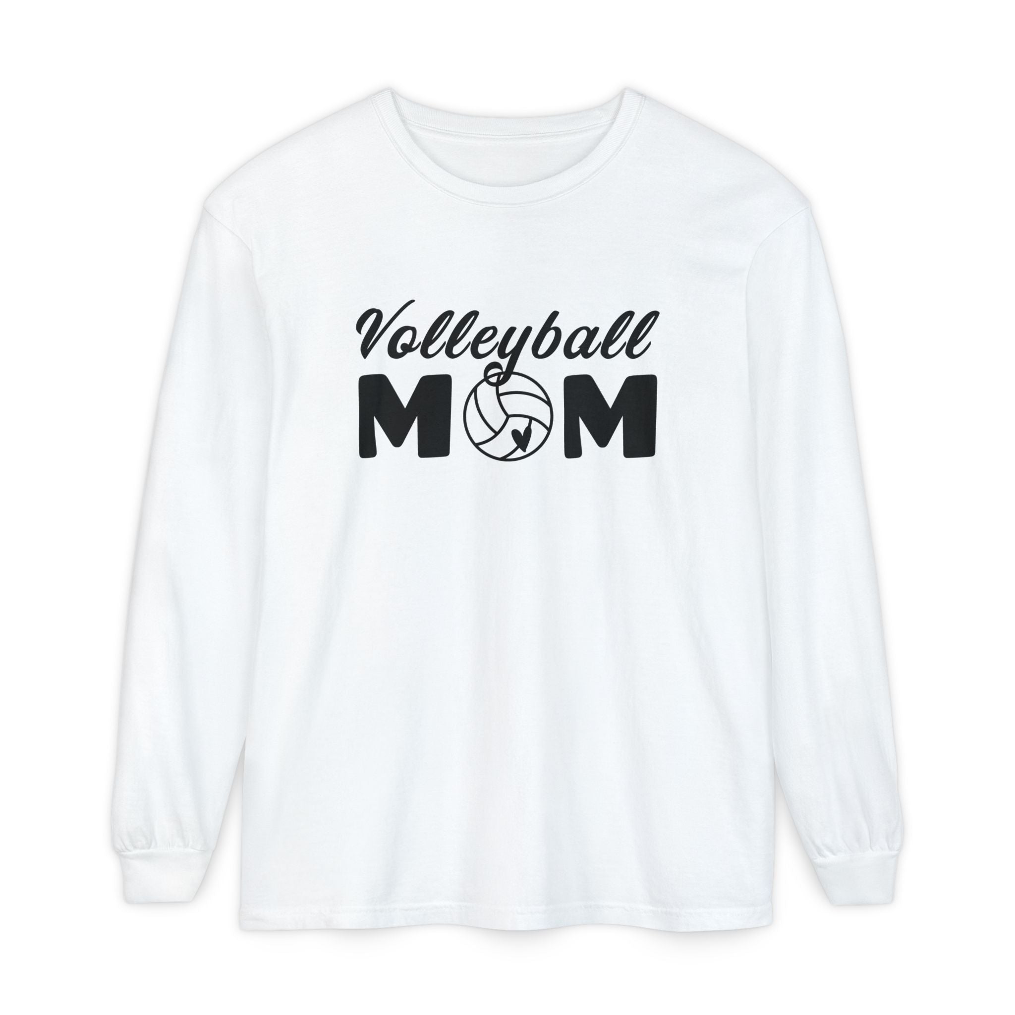 Mom Long Sleeve Tee - Volleyball Mom | Long - sleeve by atgodanddesigns