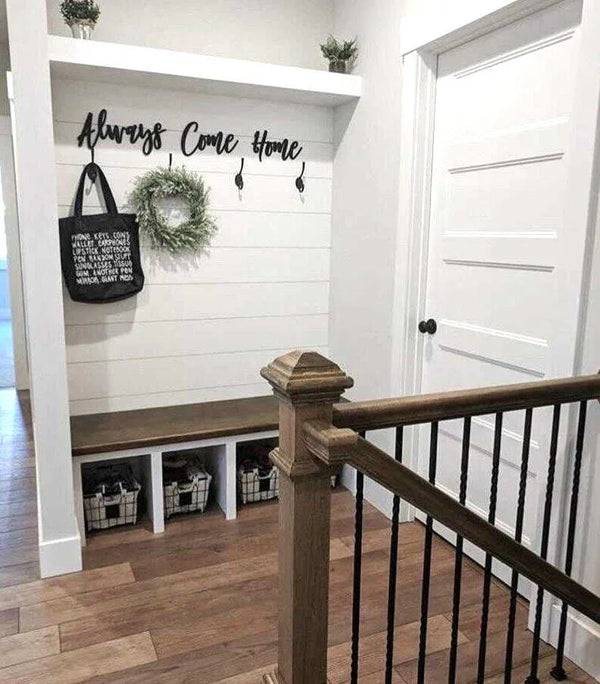 Always Come Home Wooden Sign | by atgodanddesigns