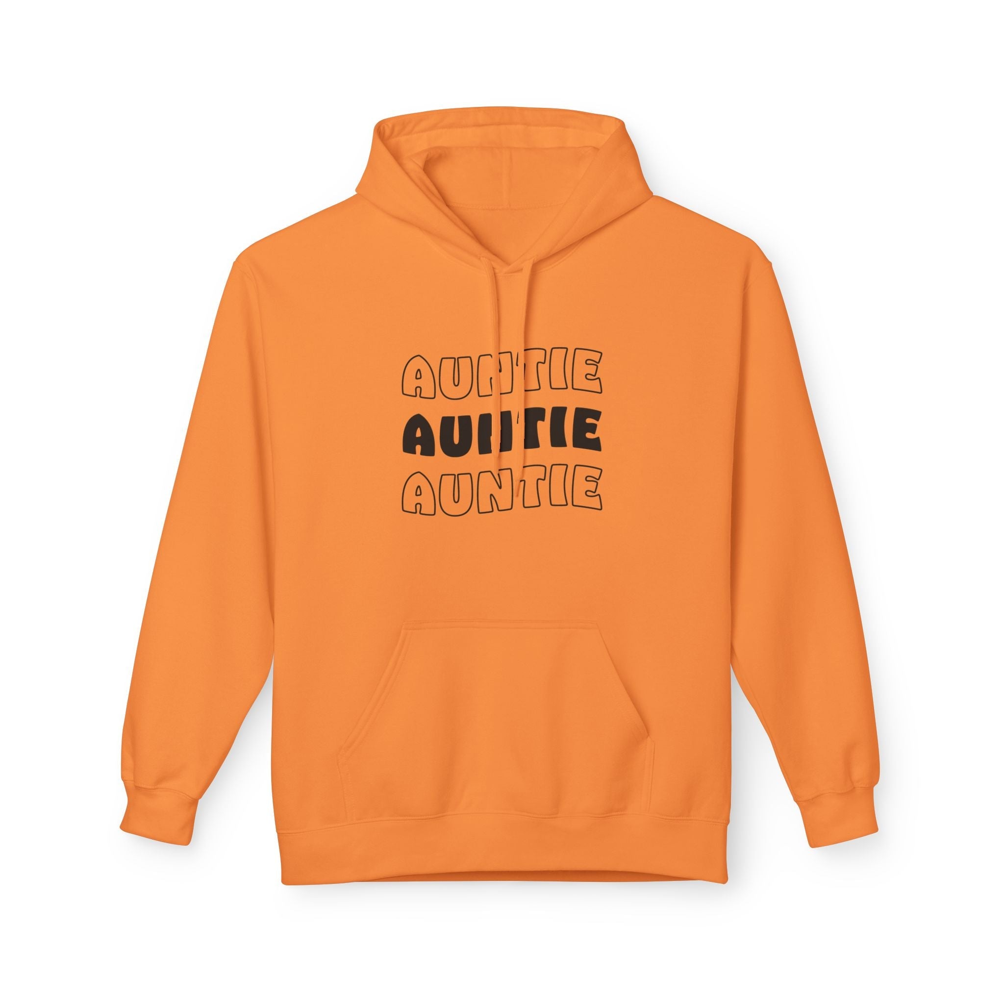 Aunt Fleece Hoodie - Auntie Auntie Auntie | Hoodie by atgodanddesigns