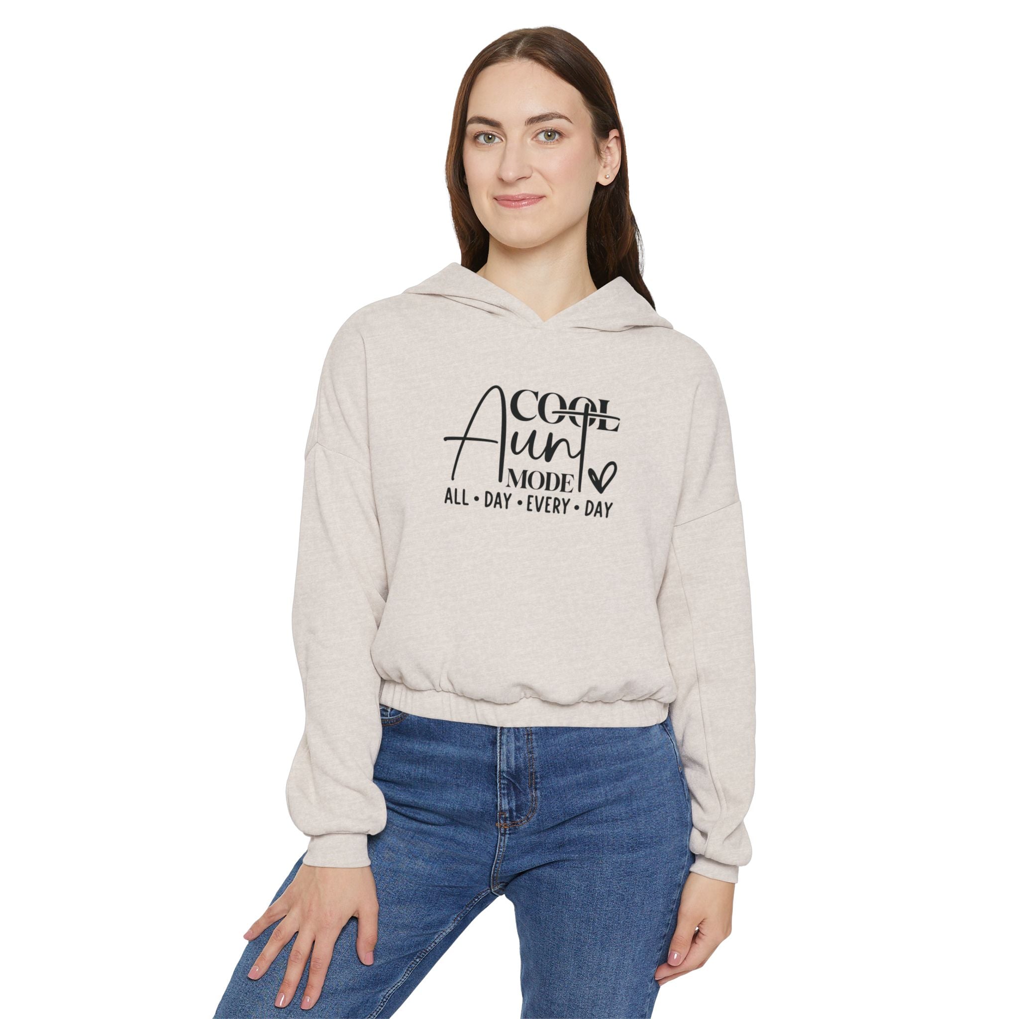 Aunt Graphic Hoodie - Cool Aunt Mode All Day Everyday | Hoodie by atgodanddesigns