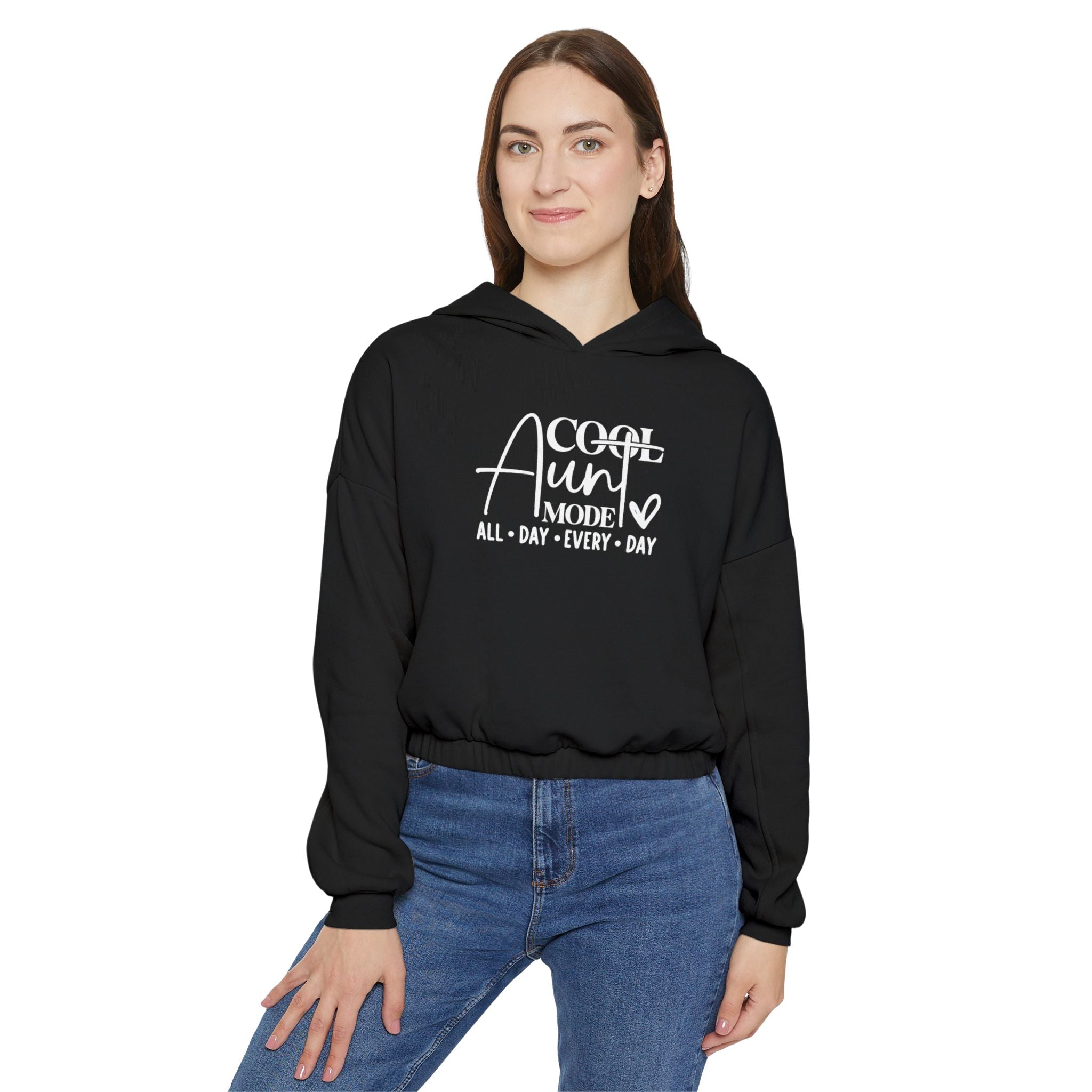 Aunt Graphic Hoodie - Cool Aunt Mode All Day Everyday | Hoodie by atgodanddesigns