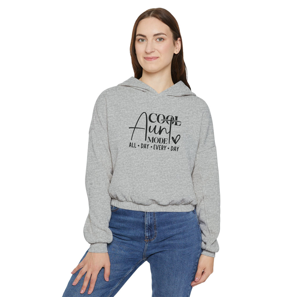 Aunt Graphic Hoodie - Cool Aunt Mode All Day Everyday | Hoodie by atgodanddesigns