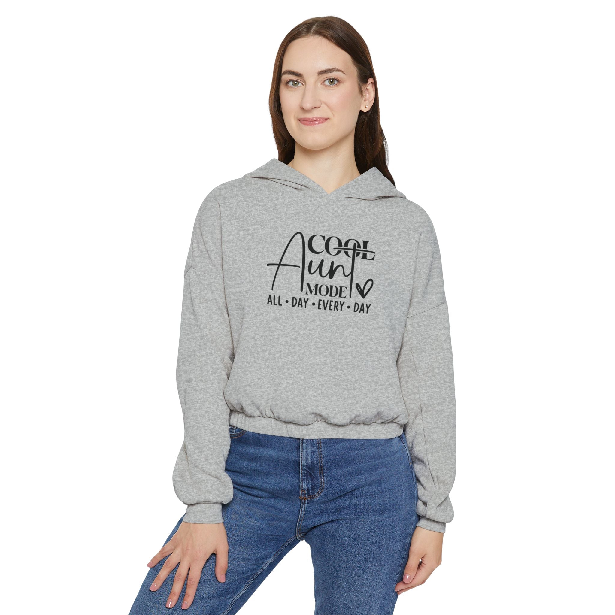 Aunt Graphic Hoodie - Cool Aunt Mode All Day Everyday | Hoodie by atgodanddesigns