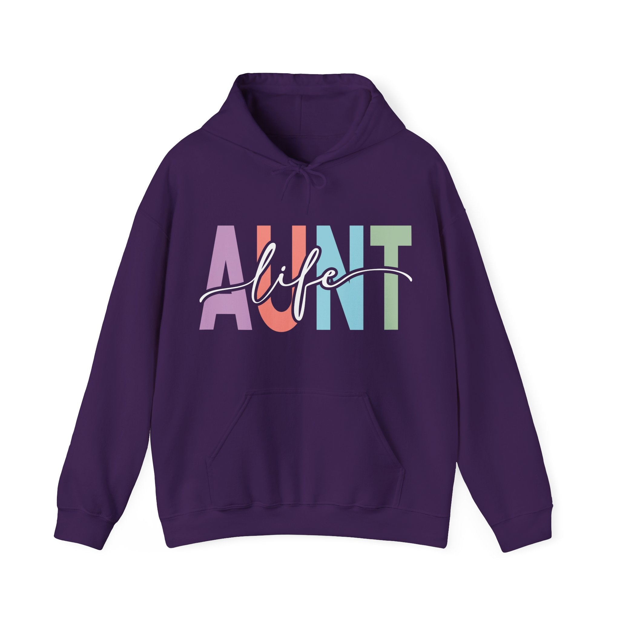 Aunt Hooded Sweatshirt - Aunt Life | Hoodie by atgodanddesigns