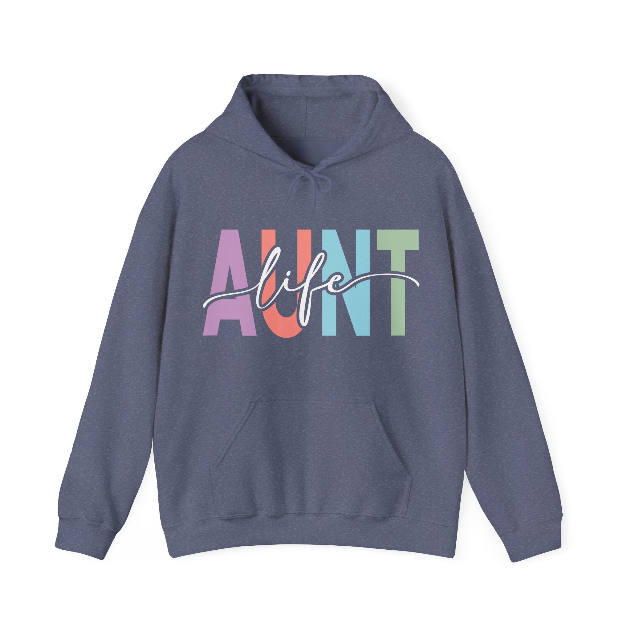 Aunt Hooded Sweatshirt - Aunt Life | Hoodie by atgodanddesigns