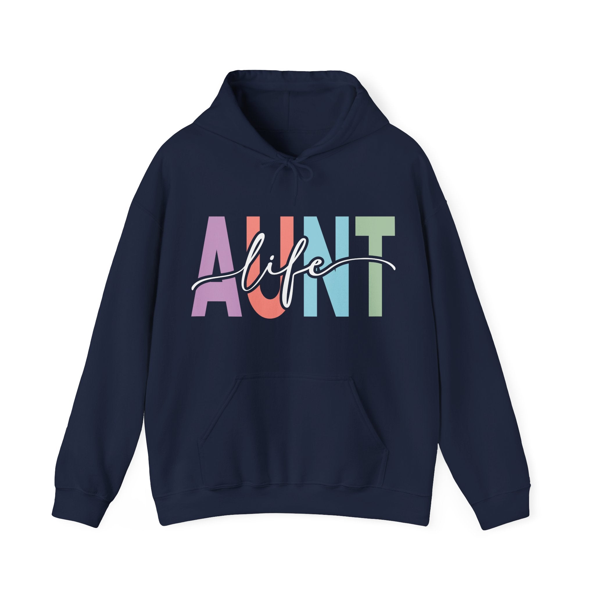 Aunt Hooded Sweatshirt - Aunt Life | Hoodie by atgodanddesigns