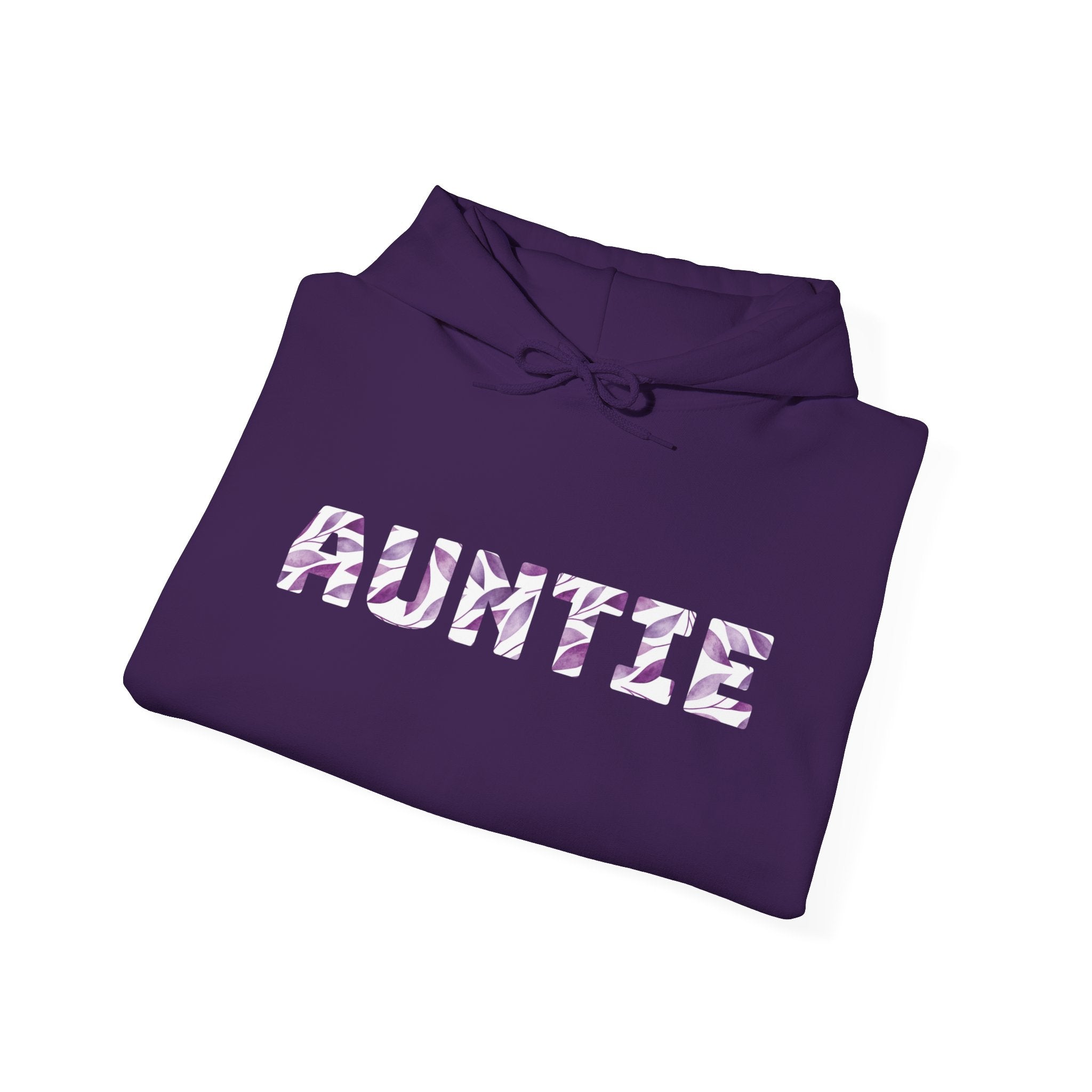 Aunt Hooded Sweatshirt - Auntie | Hoodie by atgodanddesigns