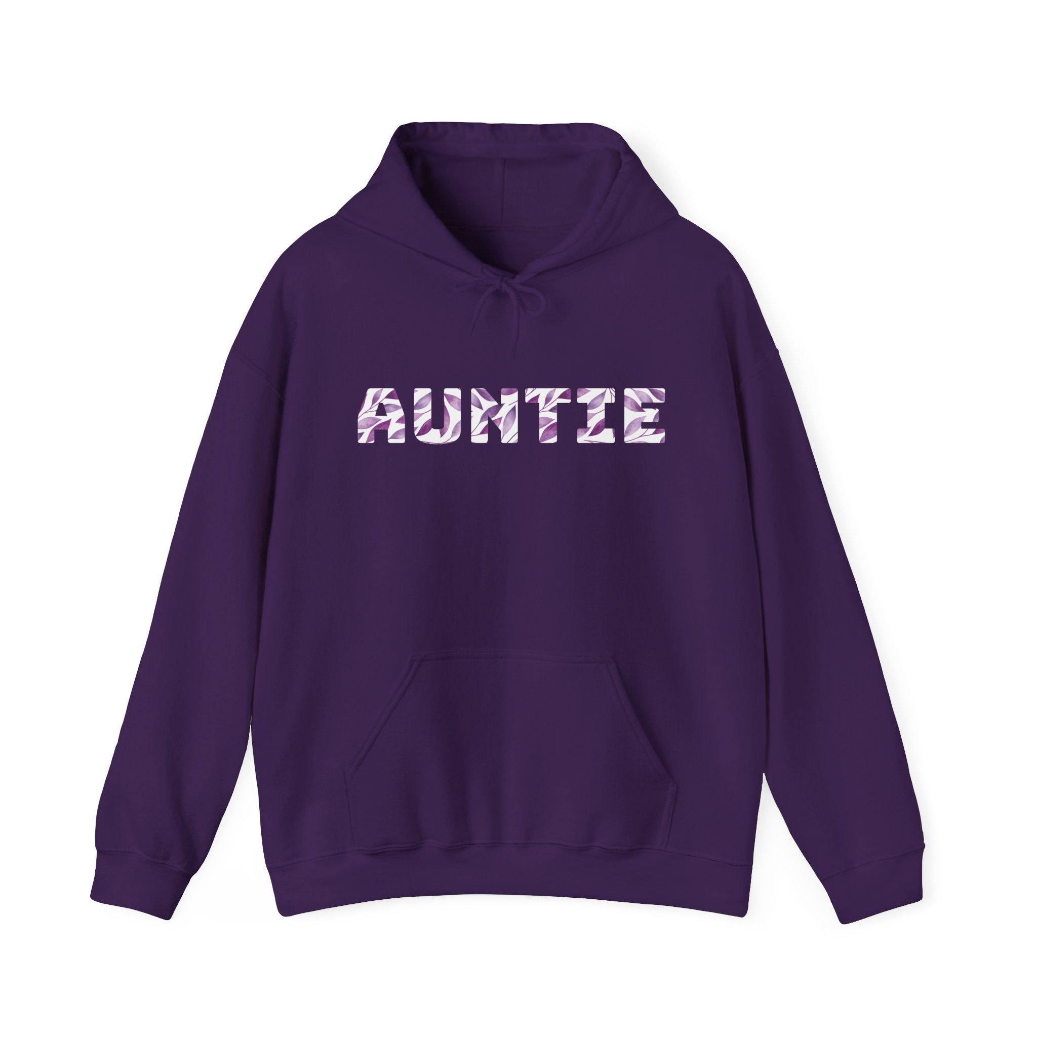 Aunt Hooded Sweatshirt - Auntie | Hoodie by atgodanddesigns