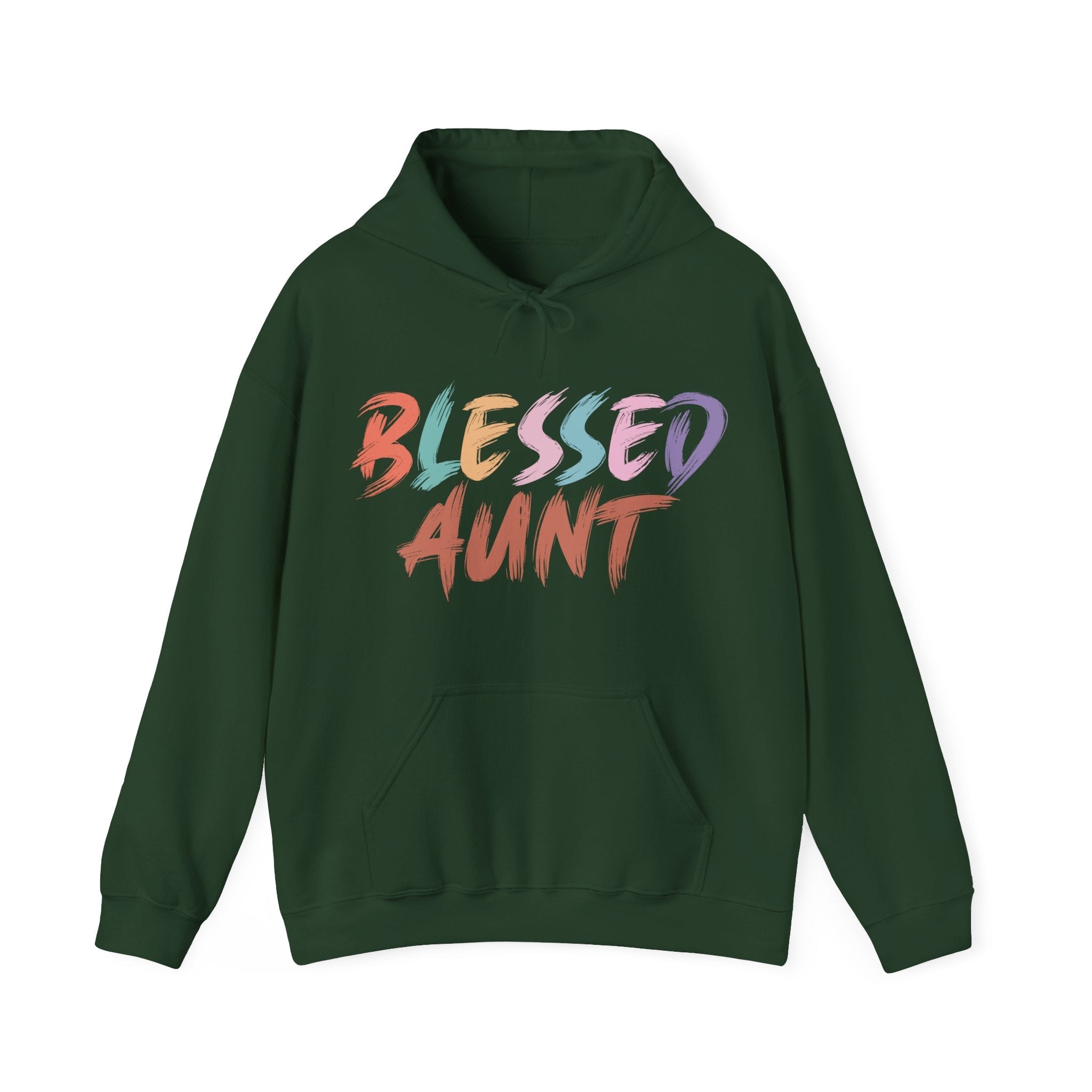 Aunt Hooded Sweatshirt - Blessed Aunt | Hoodie by atgodanddesigns