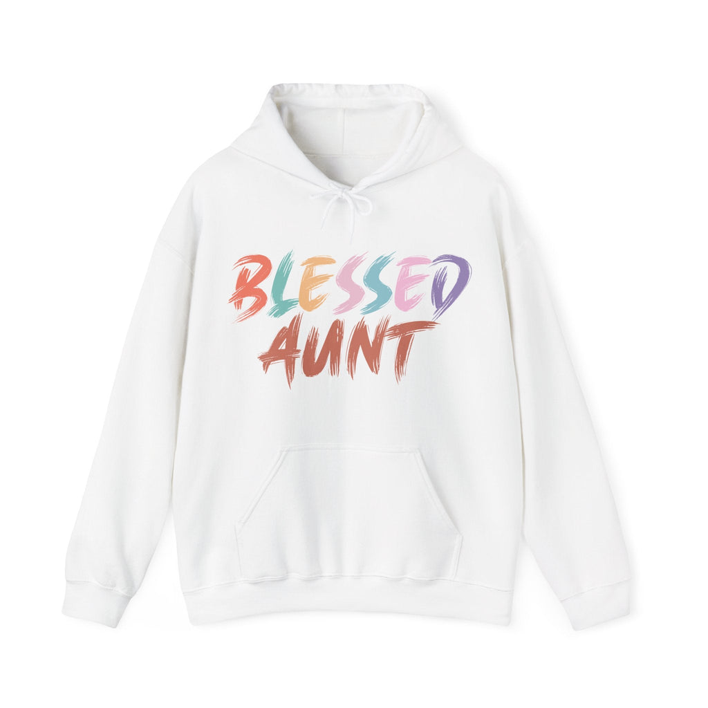 Aunt Hooded Sweatshirt - Blessed Aunt | Hoodie by atgodanddesigns