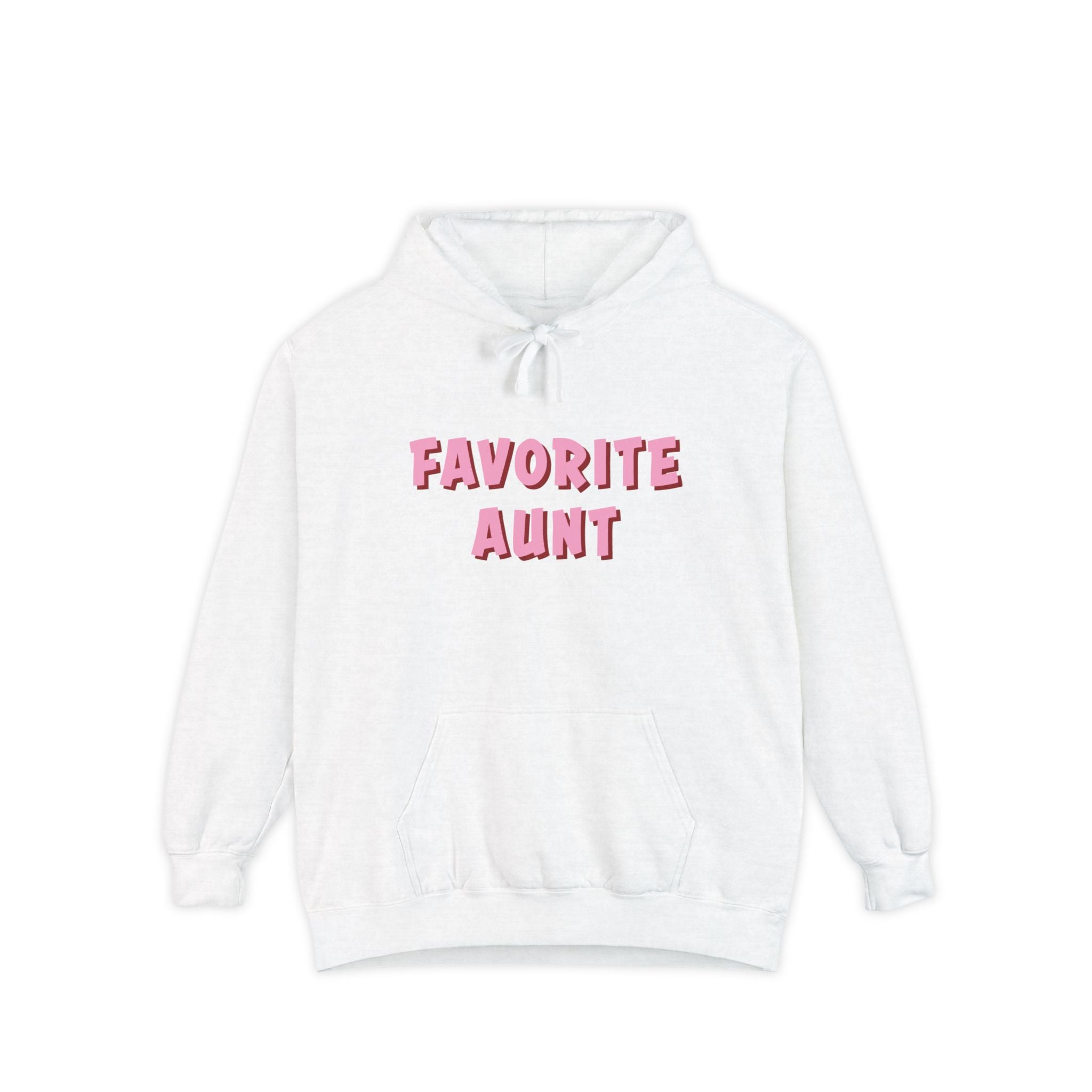 Aunt Hoodie - Favorite Aunt | Hoodie by atgodanddesigns
