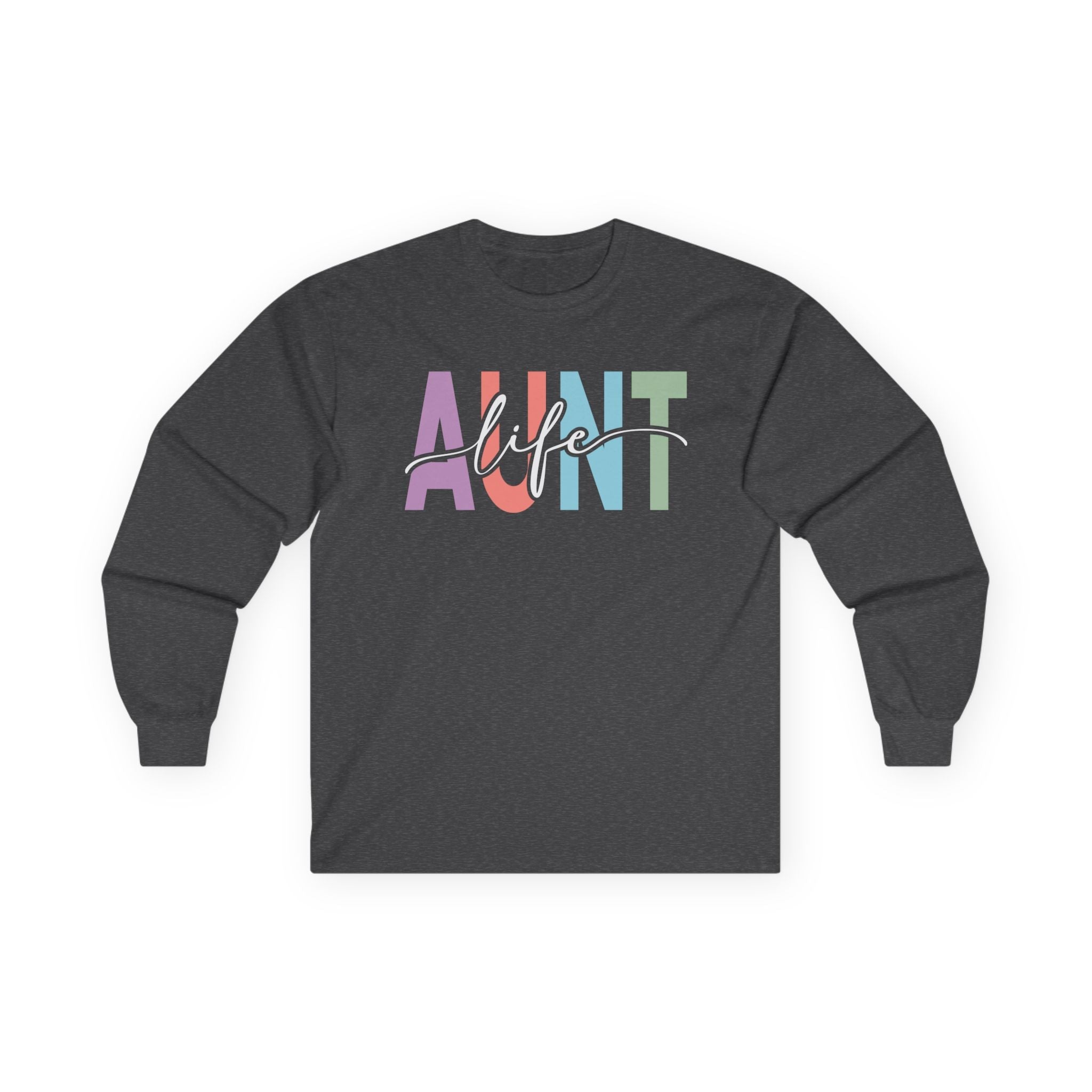 Aunt Long Sleeve Tee - Aunt Life | Long - sleeve by atgodanddesigns