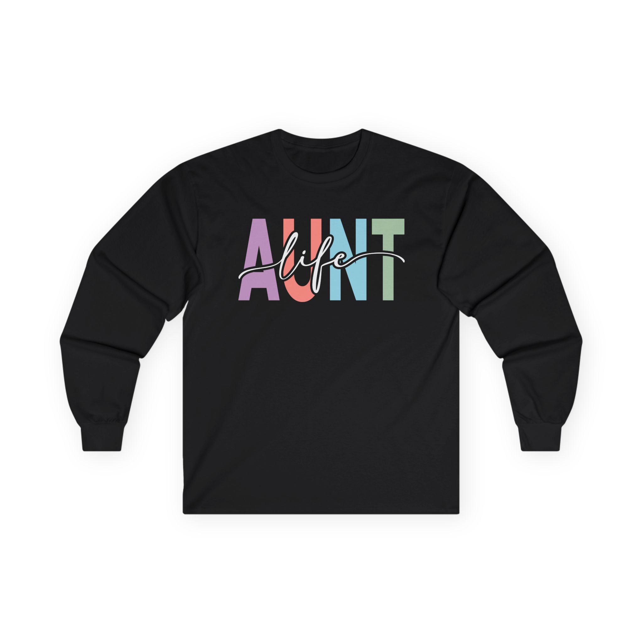 Aunt Long Sleeve Tee - Aunt Life | Long - sleeve by atgodanddesigns