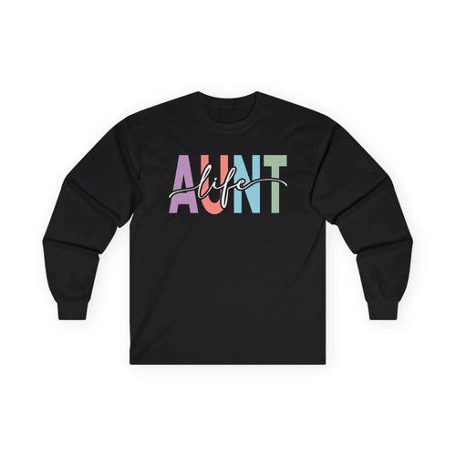 Aunt Long Sleeve Tee - Aunt Life | Long - sleeve by atgodanddesigns