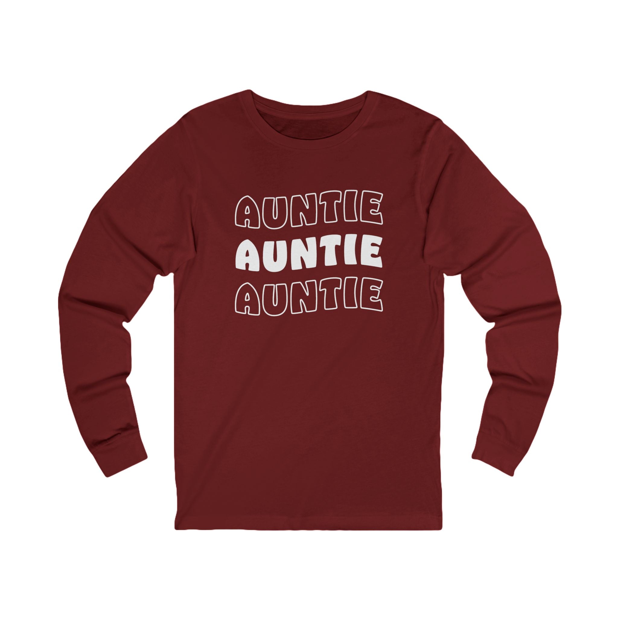 Aunt Long Sleeves - Auntie Auntie Auntie | Long - sleeve by atgodanddesigns