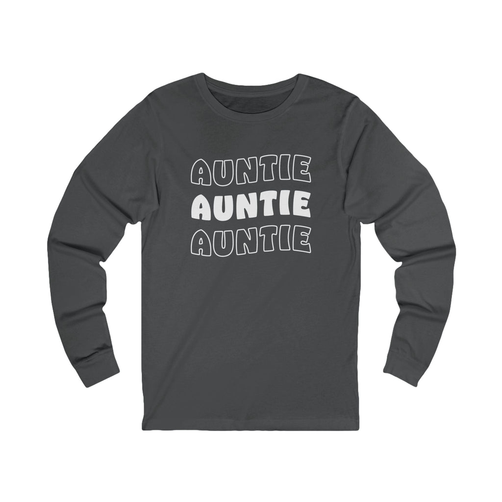 Aunt Long Sleeves - Auntie Auntie Auntie | Long - sleeve by atgodanddesigns