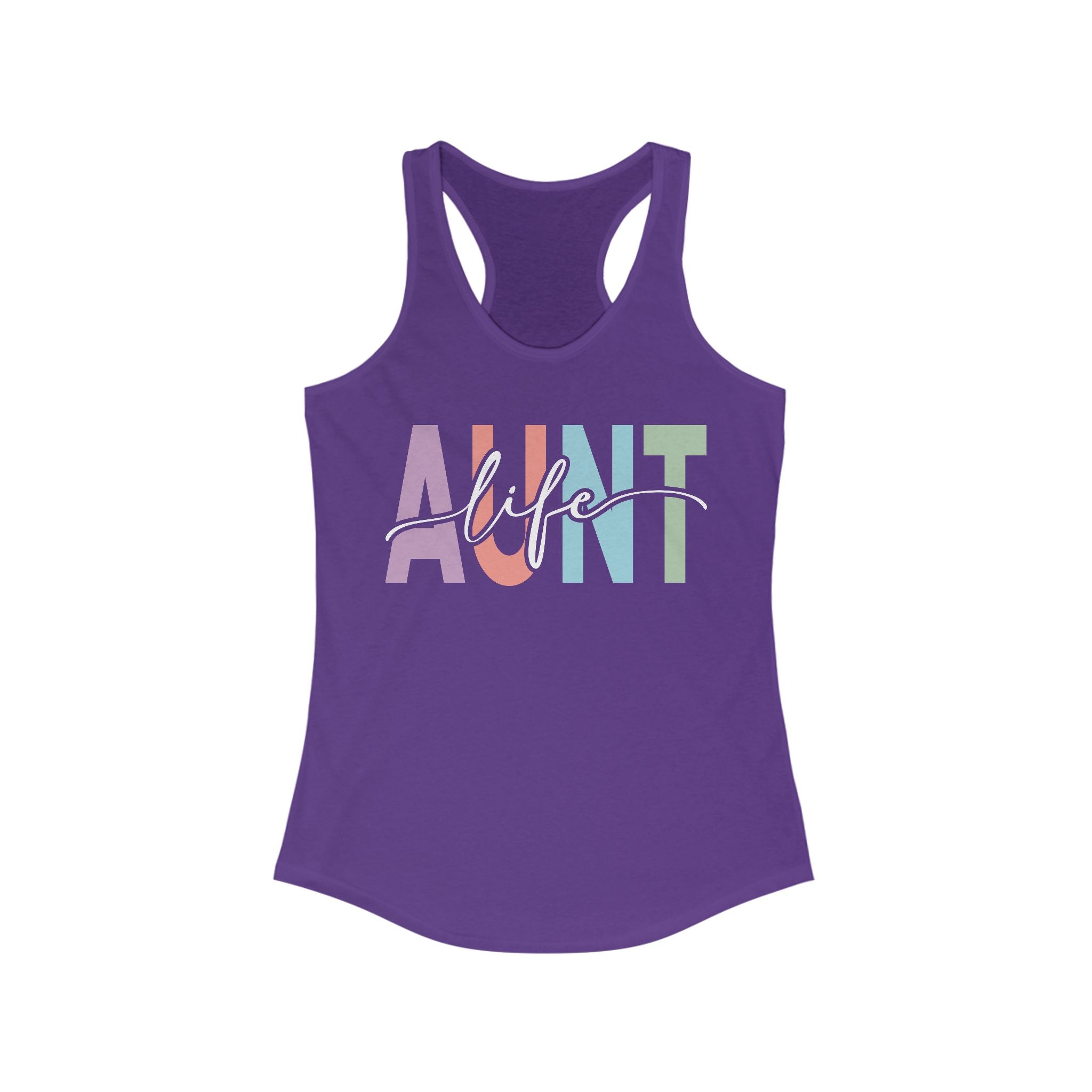 Aunt Racerback Tank - Aunt Life | Tank Top by atgodanddesigns