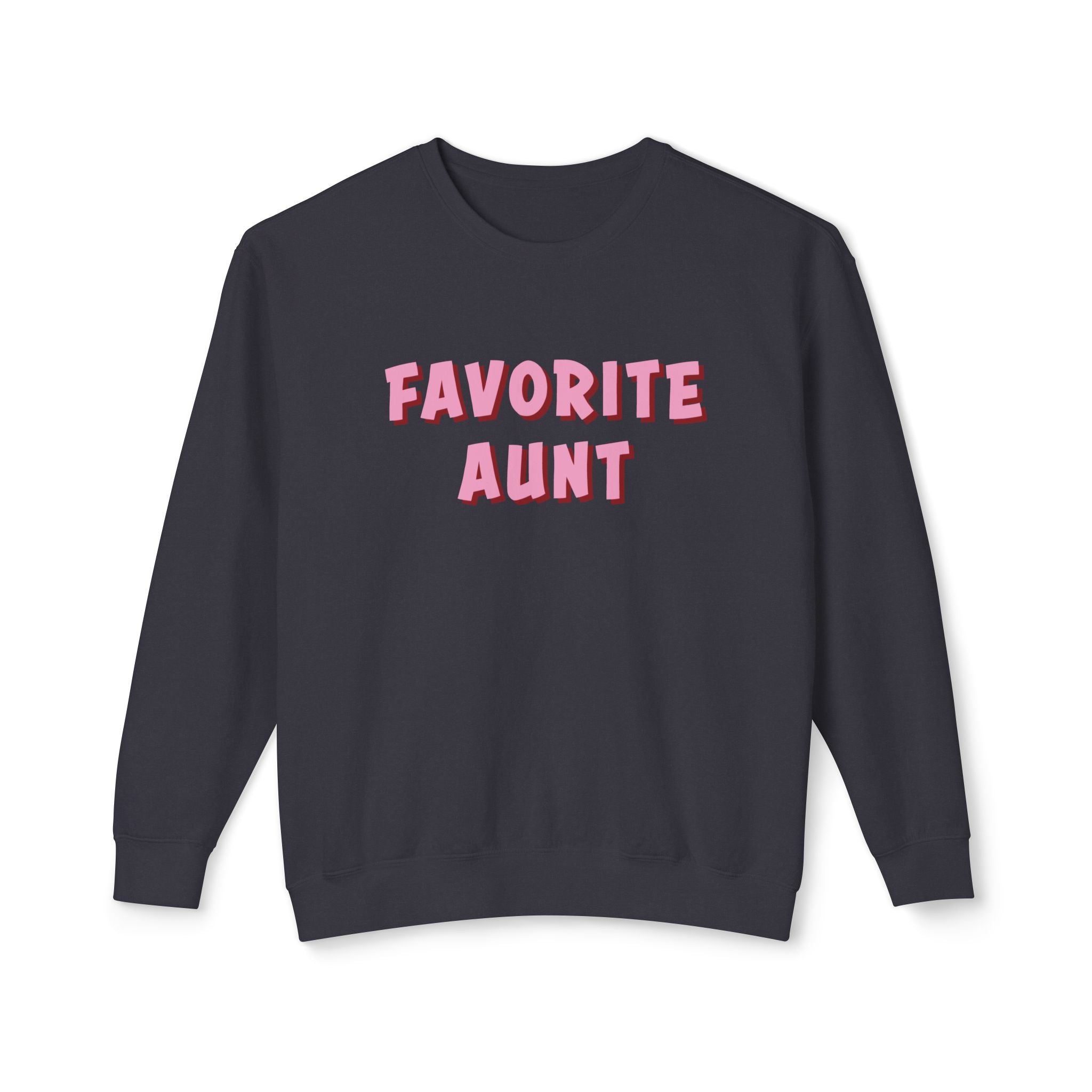 Aunt Sweatshirt - Favorite Aunt | Sweatshirt by atgodanddesigns