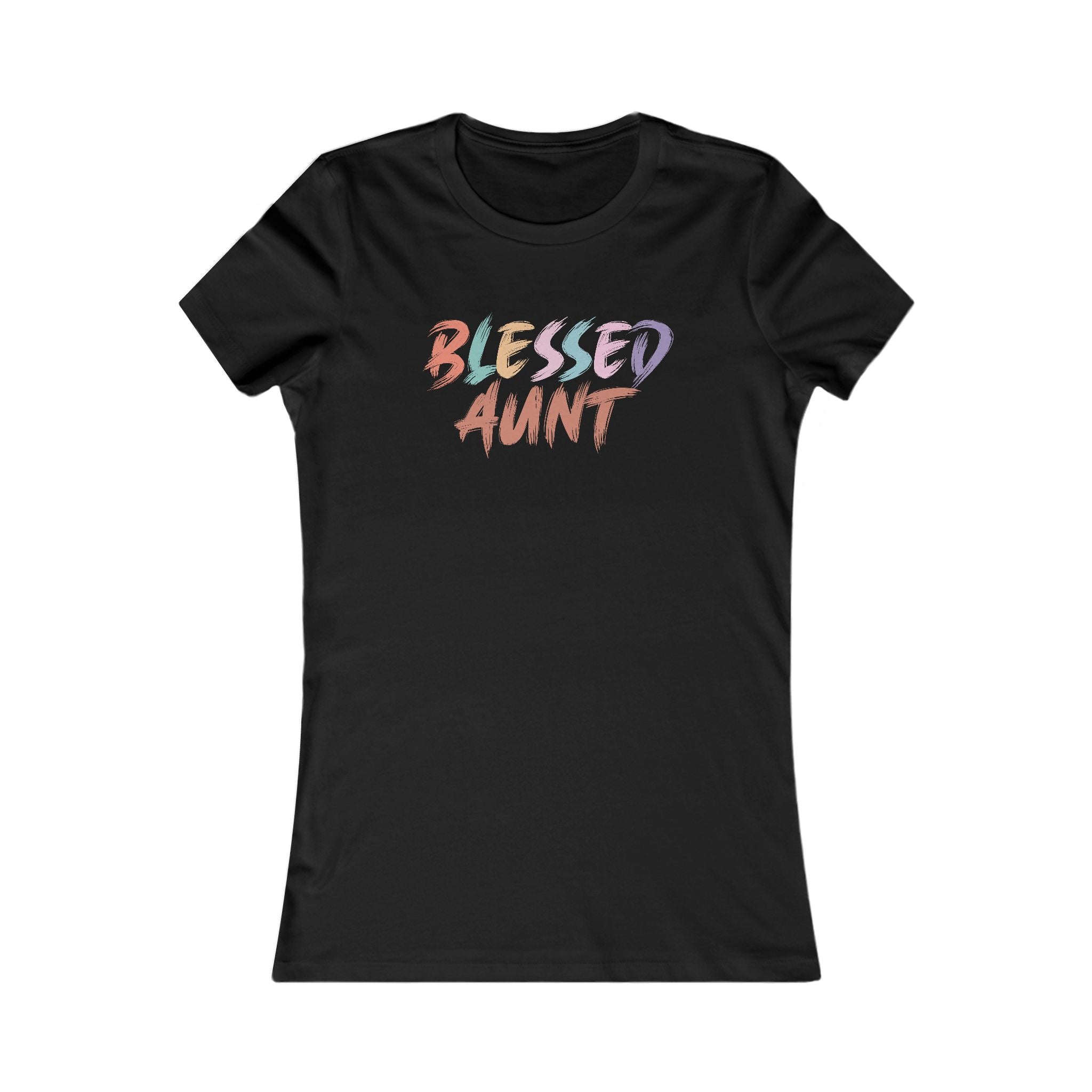 Aunt T-Shirt - Blessed Aunt | T-Shirt by atgodanddesigns