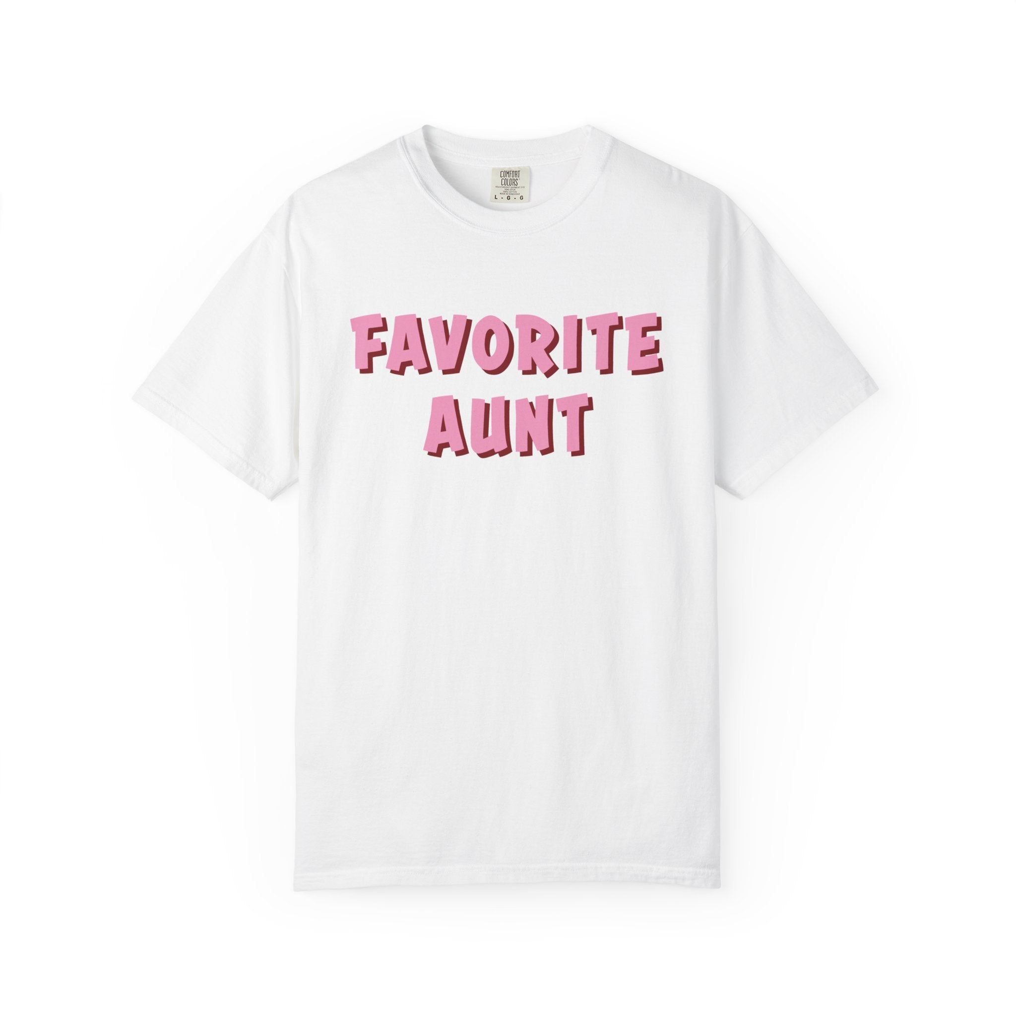 Aunt T-Shirt - Favorite Aunt | T-Shirt by atgodanddesigns