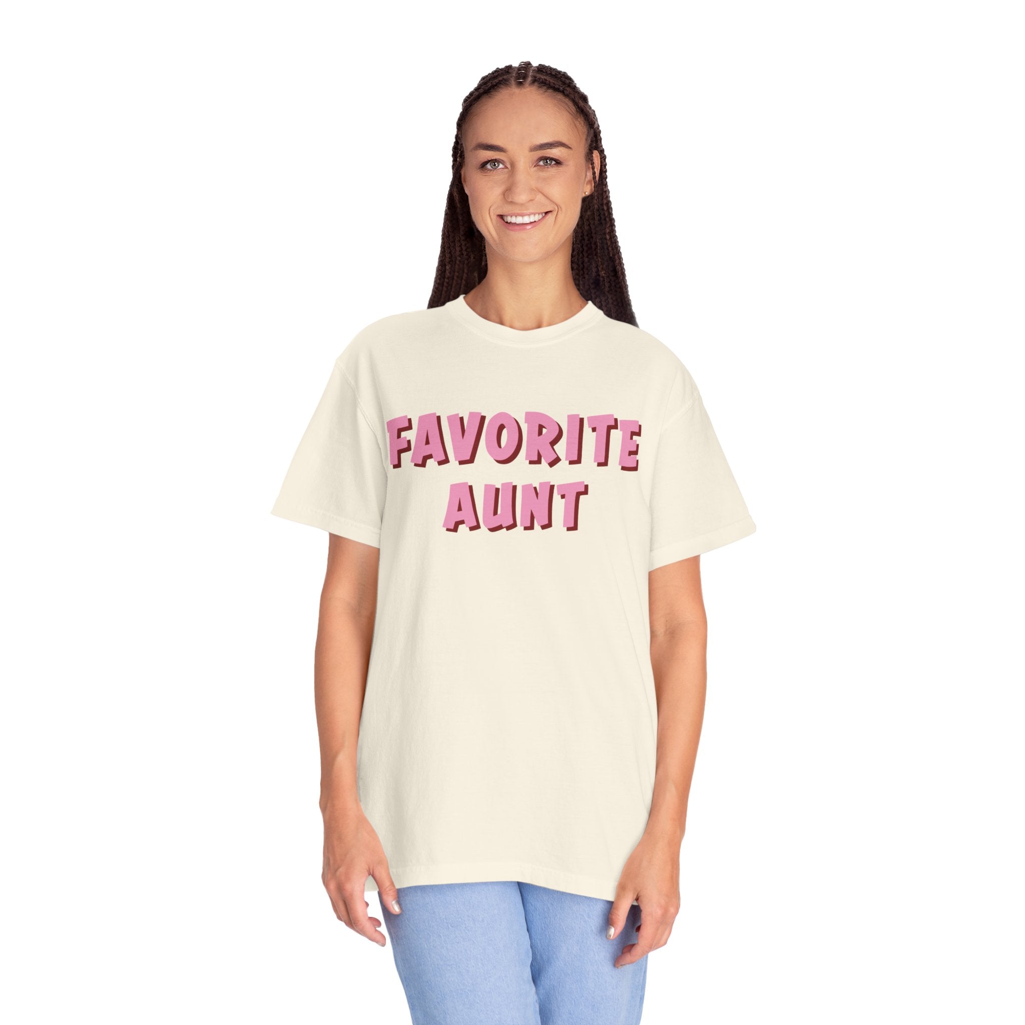 Aunt T-Shirt - Favorite Aunt | T-Shirt by atgodanddesigns