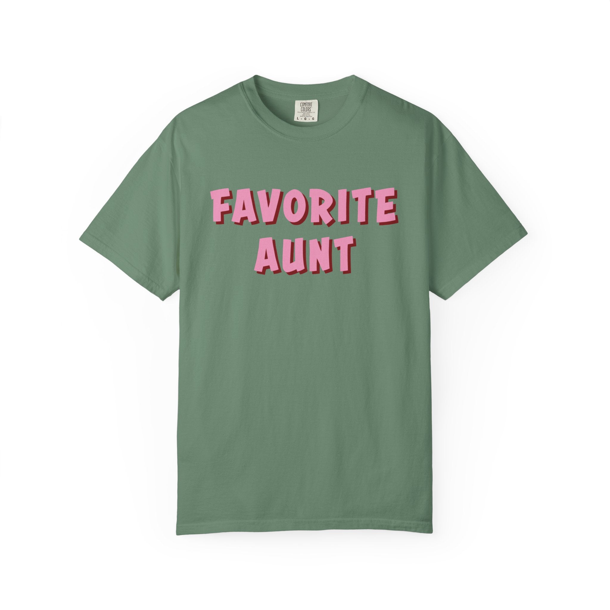 Aunt T-Shirt - Favorite Aunt | T-Shirt by atgodanddesigns