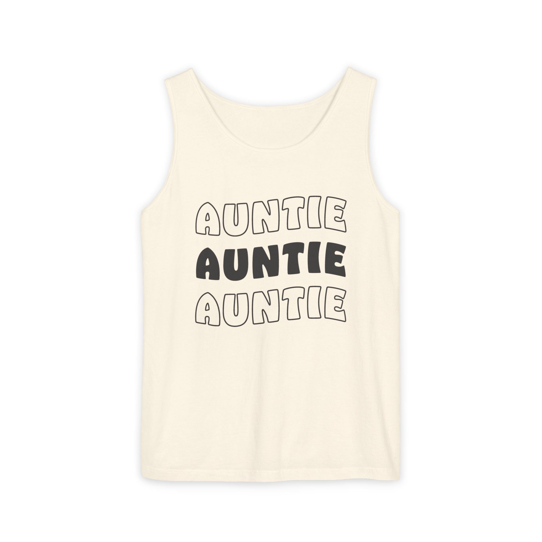 Aunt Tank Top - Auntie Auntie Auntie | Tank Top by atgodanddesigns