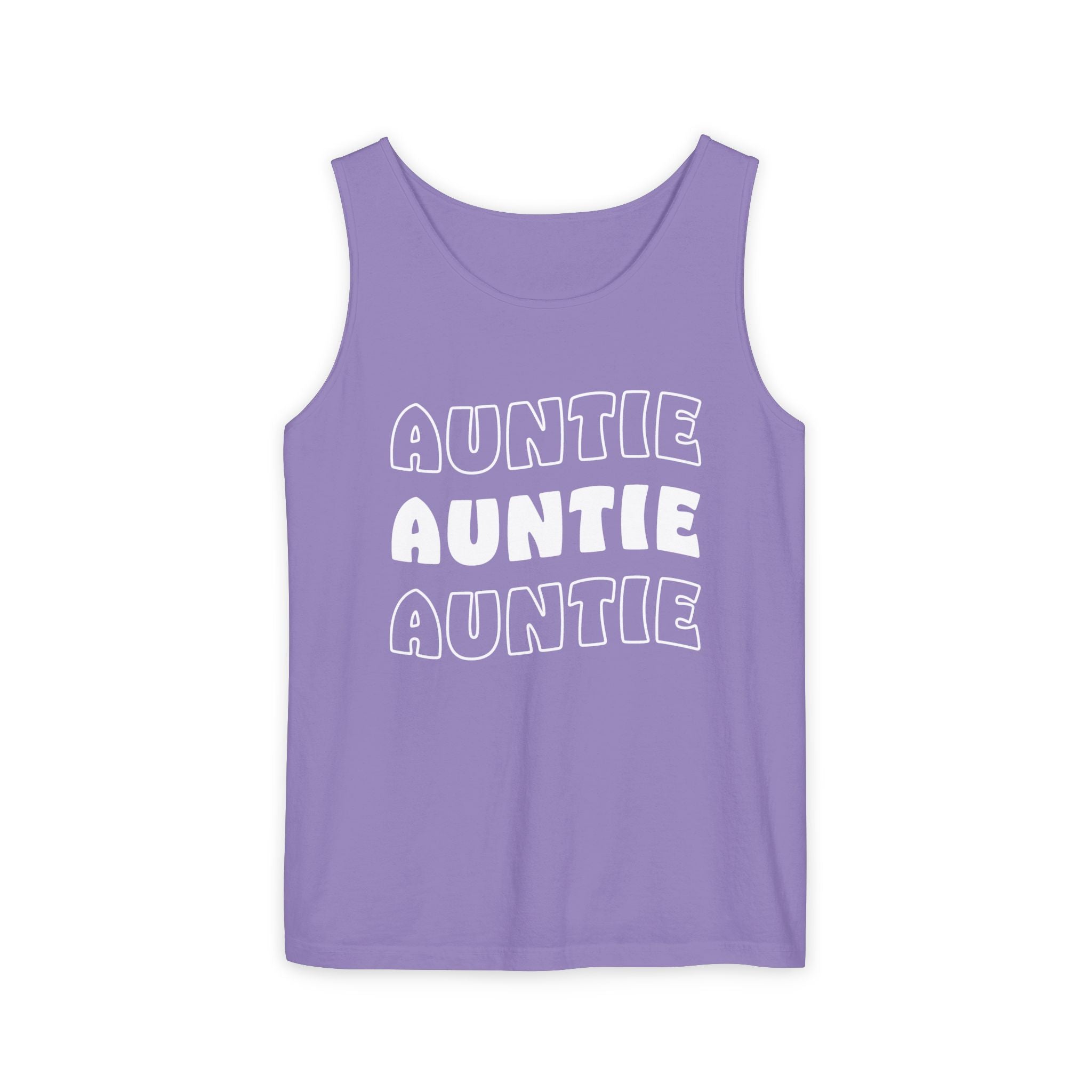 Aunt Tank Top - Auntie Auntie Auntie | Tank Top by atgodanddesigns