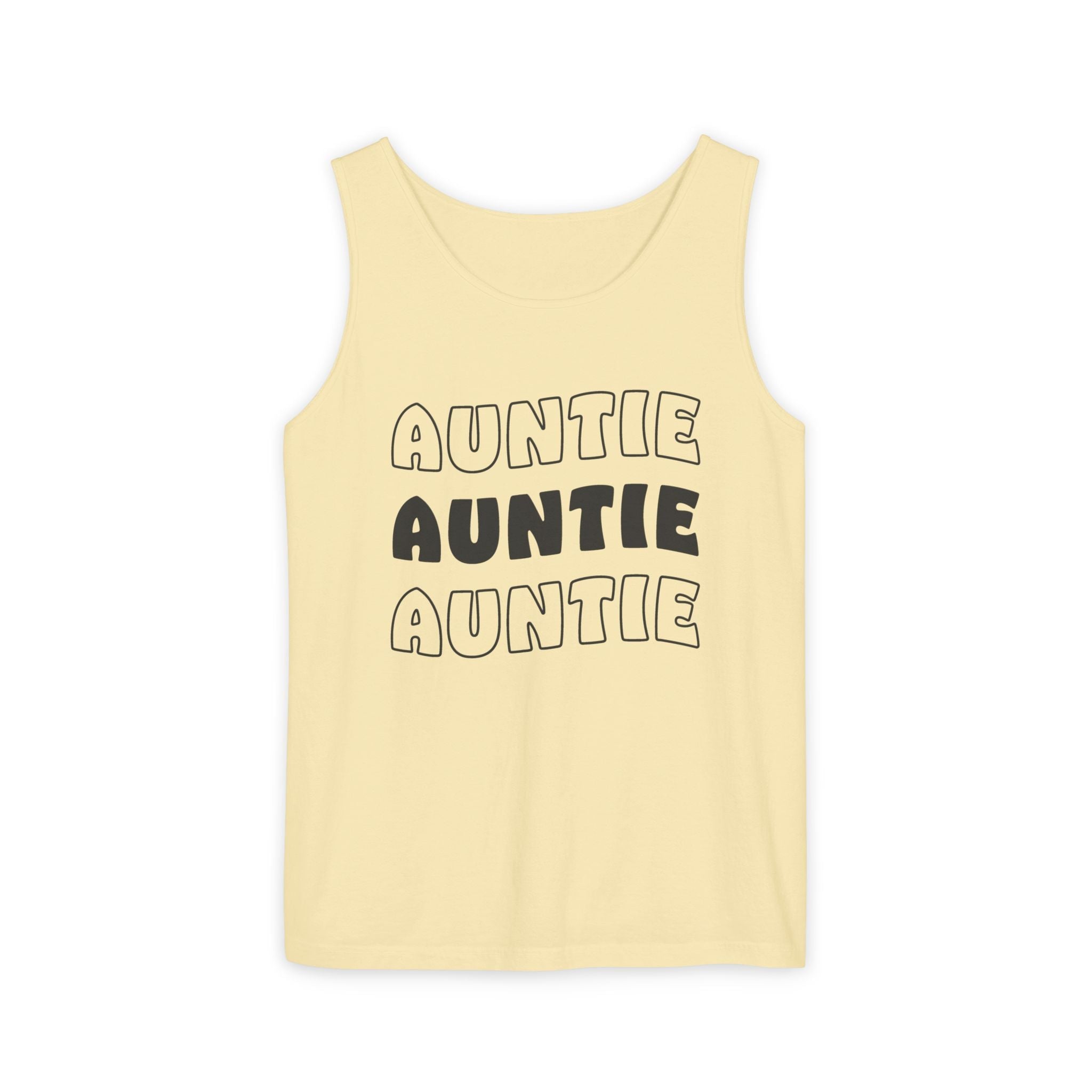 Aunt Tank Top - Auntie Auntie Auntie | Tank Top by atgodanddesigns