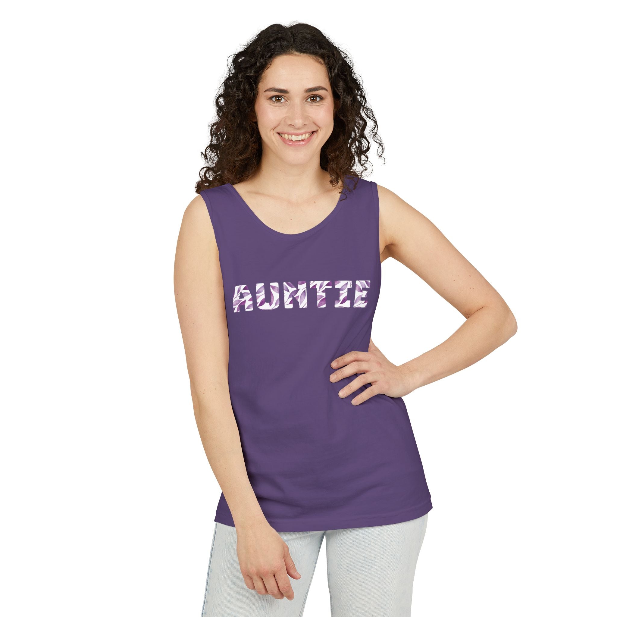 Aunt Tank Top - Auntie | Tank Top by atgodanddesigns