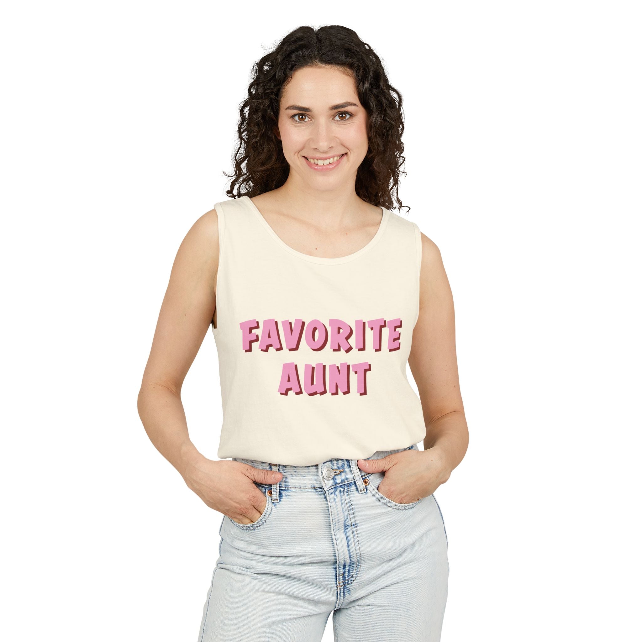 Aunt Tank Top - Favorite Aunt | Tank Top by atgodanddesigns