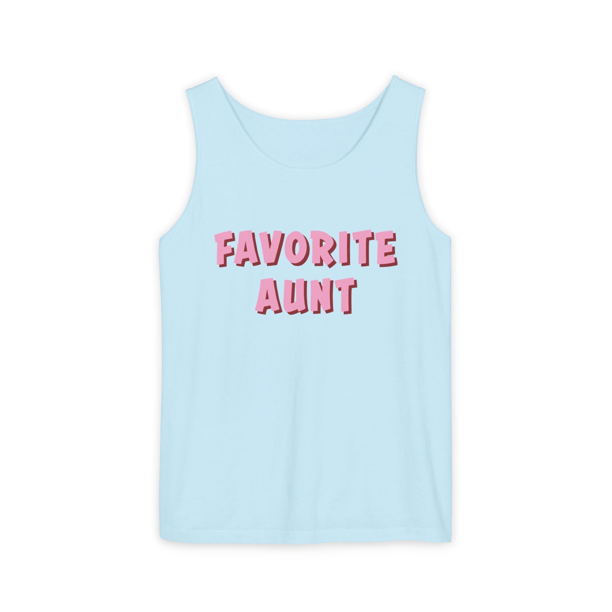 Aunt Tank Top - Favorite Aunt | Tank Top by atgodanddesigns