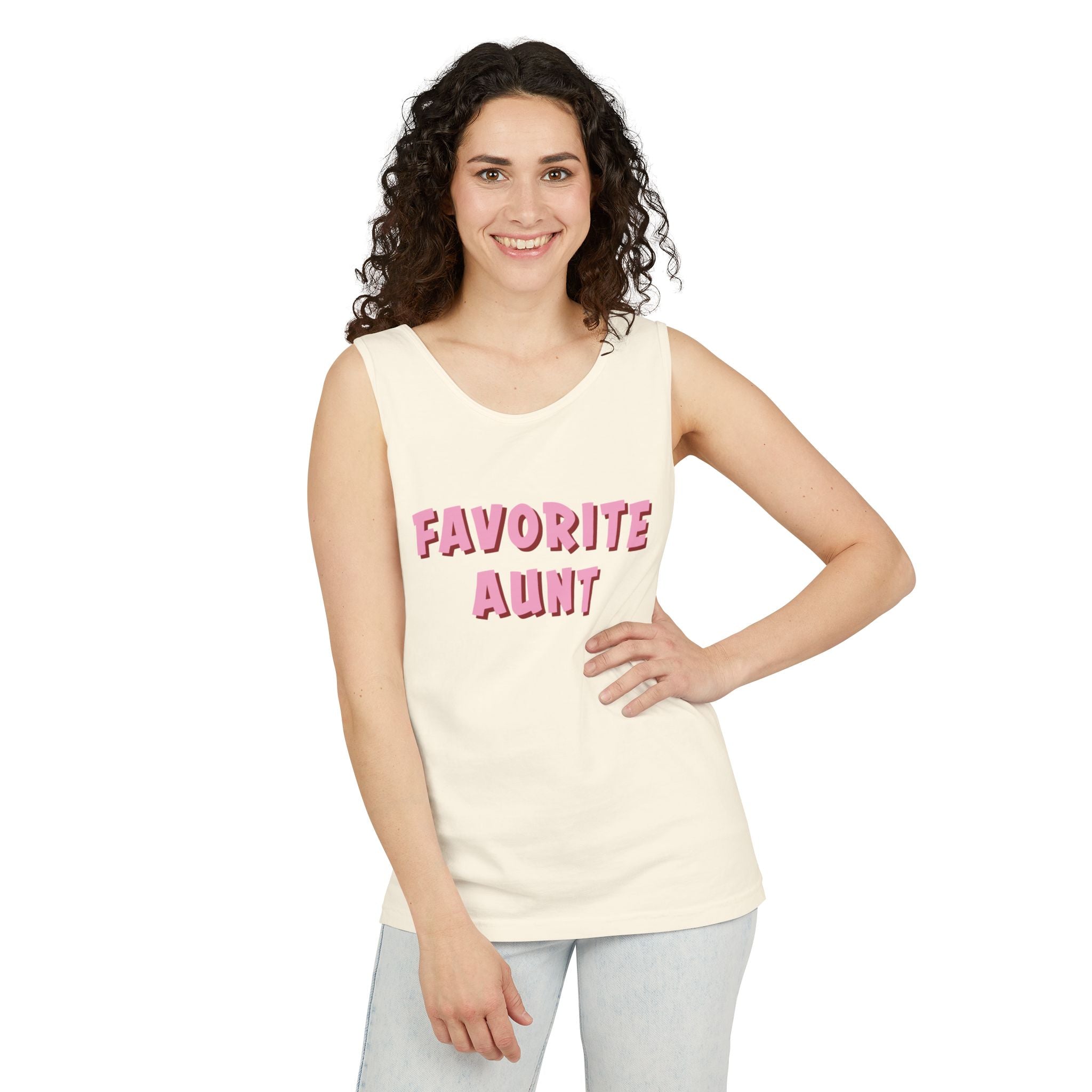 Aunt Tank Top - Favorite Aunt | Tank Top by atgodanddesigns