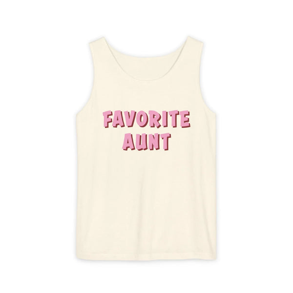 Aunt Tank Top - Favorite Aunt | Tank Top by atgodanddesigns