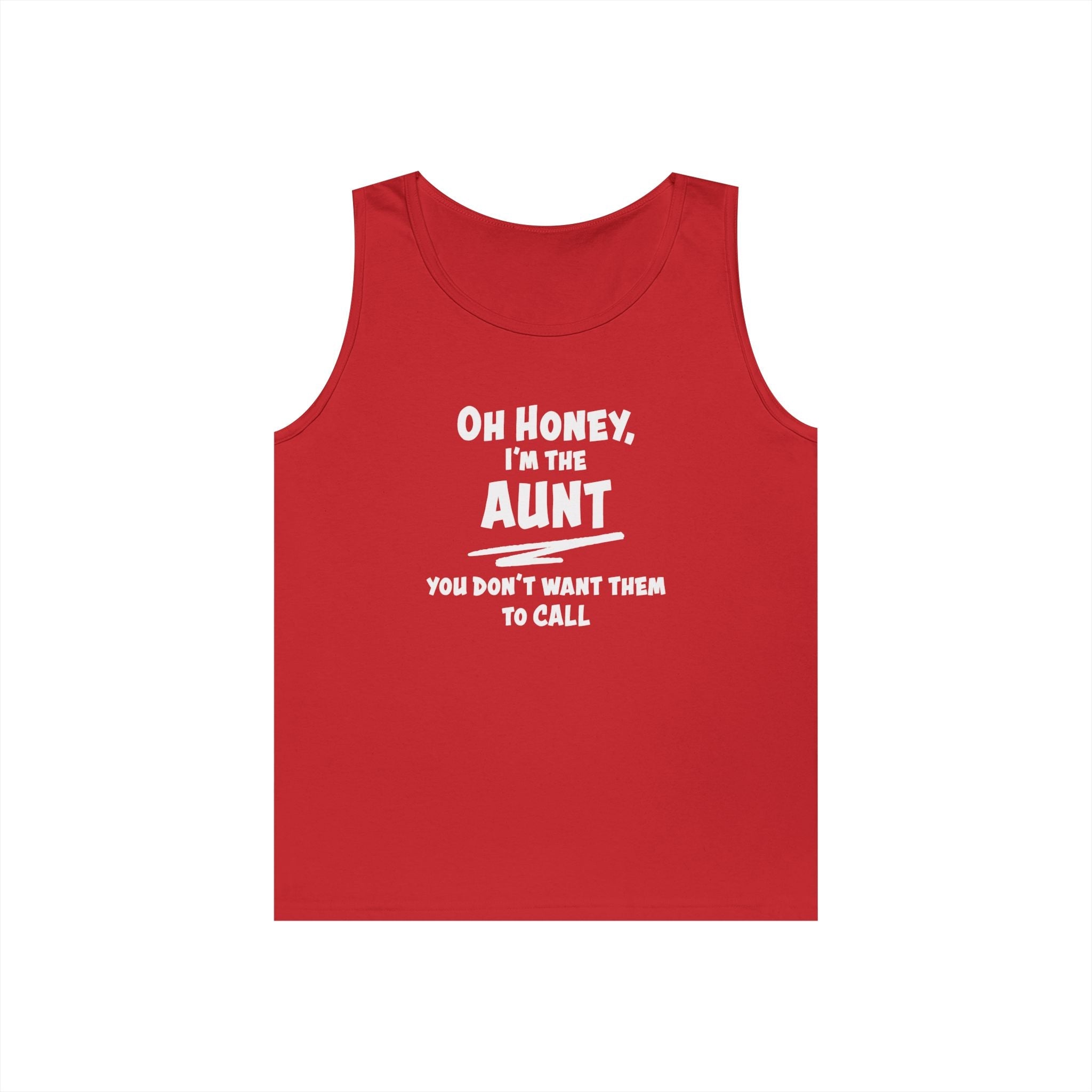 Aunt Tank Top - Oh Honey, I'm The Aunt | Tank Top by atgodanddesigns