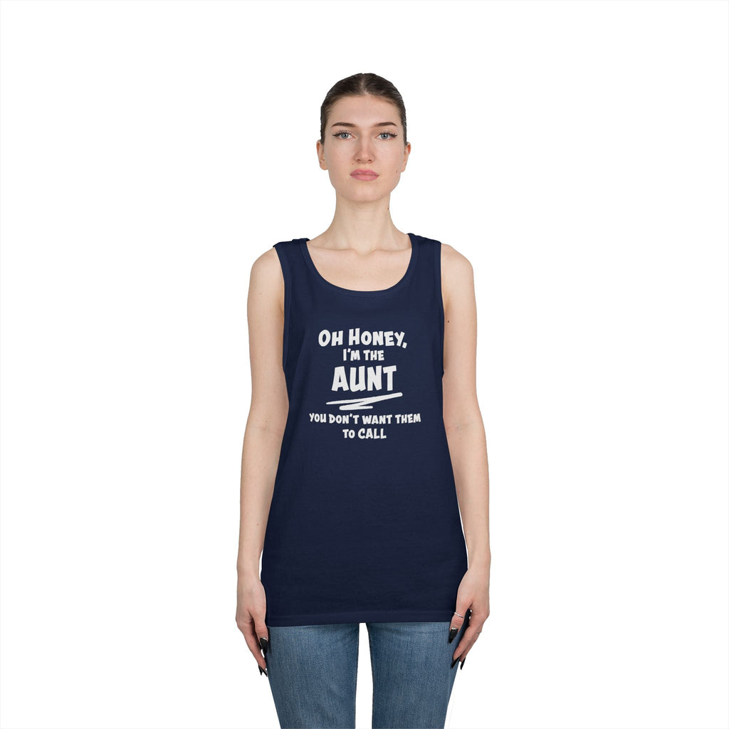 Aunt Tank Top - Oh Honey, I'm The Aunt | Tank Top by atgodanddesigns
