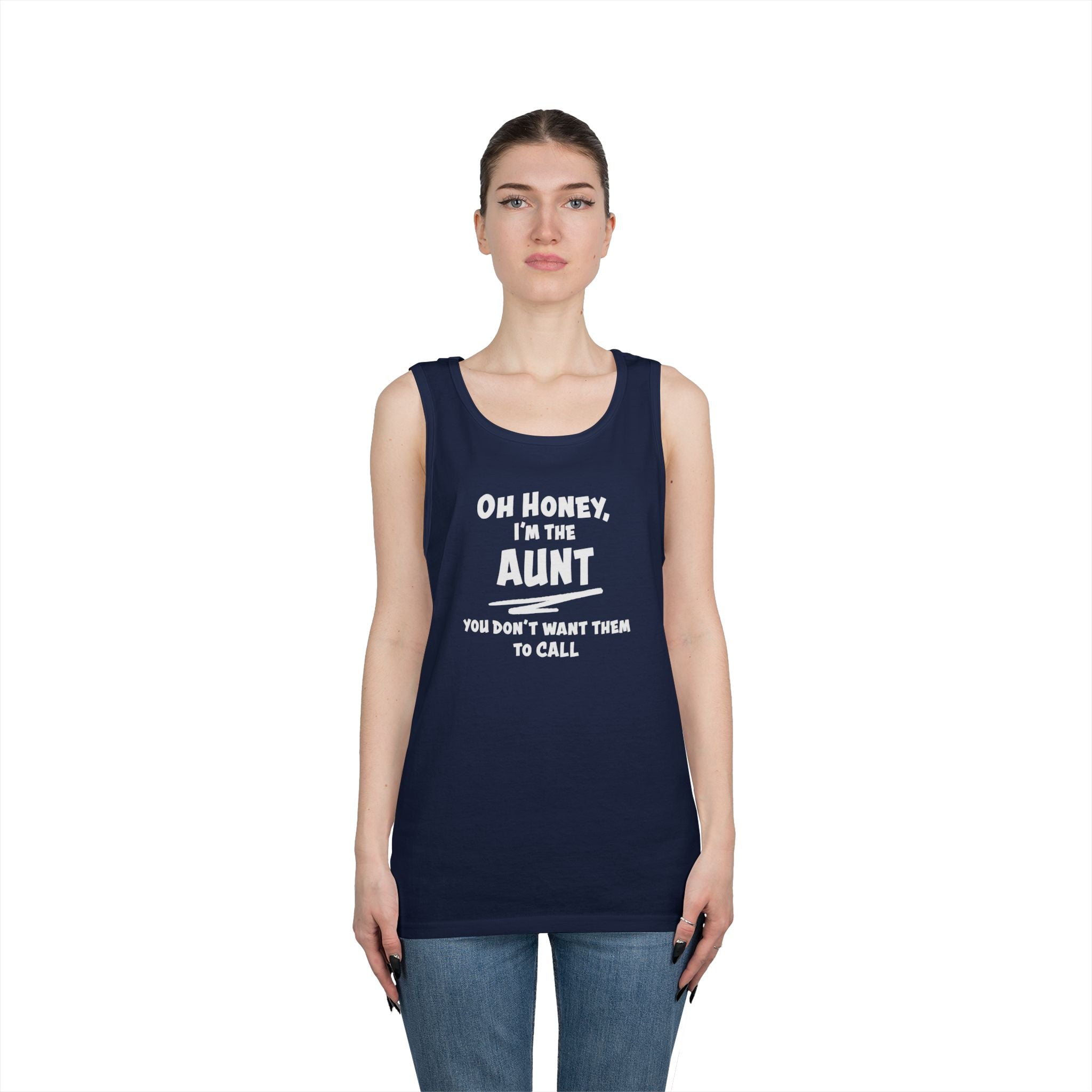 Aunt Tank Top - Oh Honey, I'm The Aunt | Tank Top by atgodanddesigns