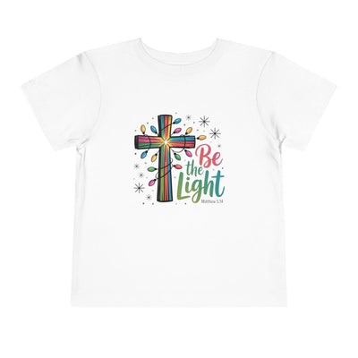 Christmas Faith Toddler T-Shirt - Be The Light | Kids clothes by atgodanddesigns