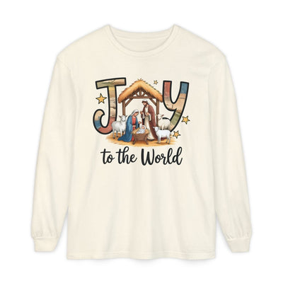 Christmas Faith Unisex Adult & Teen Long Sleeve - Joy to the World | Long - sleeve by atgodanddesigns