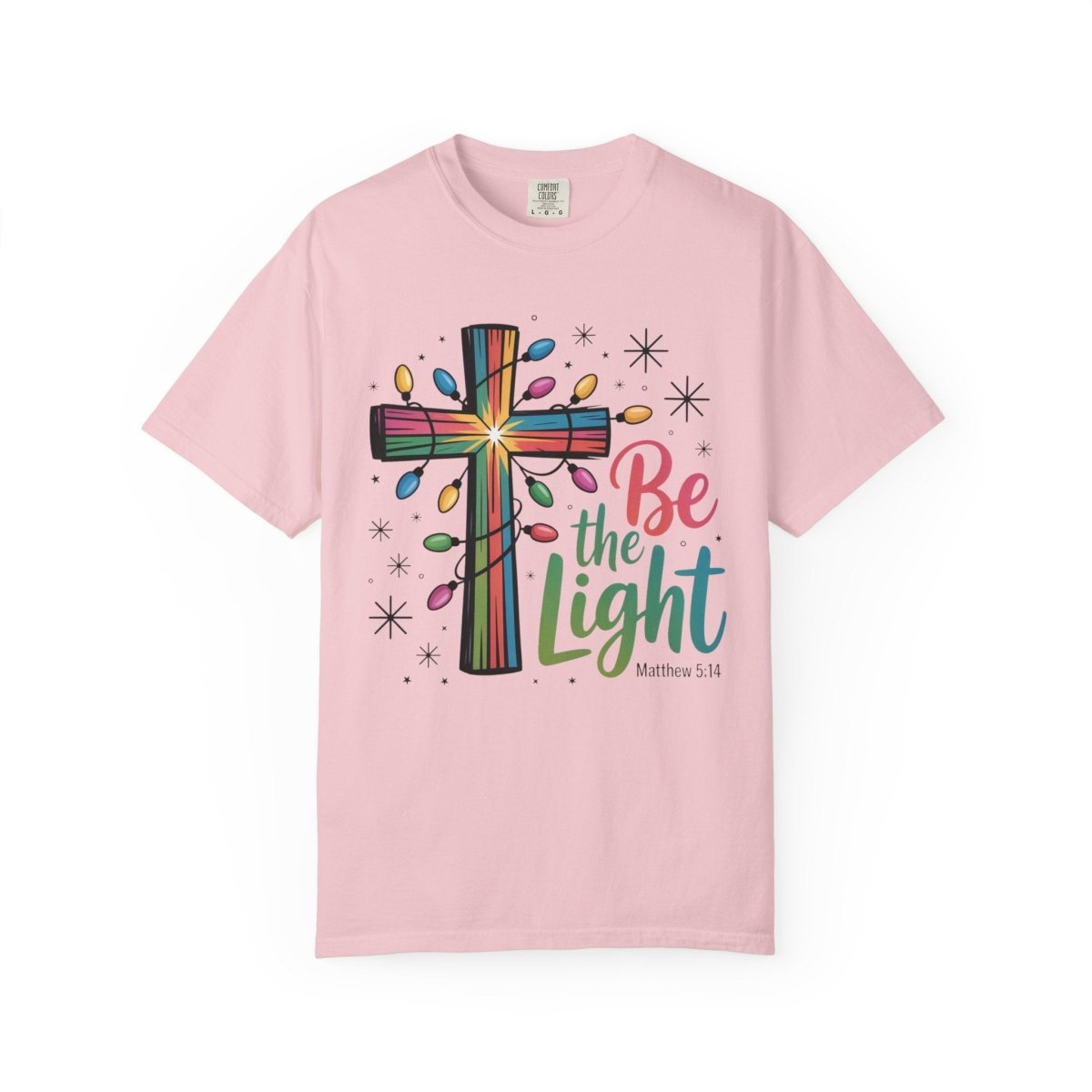Christmas Faith Unisex Adult & Teen T-Shirt - Be The Light | T-Shirt by atgodanddesigns