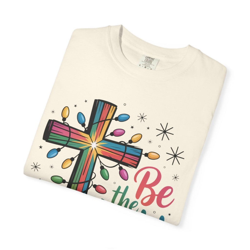 Christmas Faith Unisex Adult & Teen T-Shirt - Be The Light | T-Shirt by atgodanddesigns