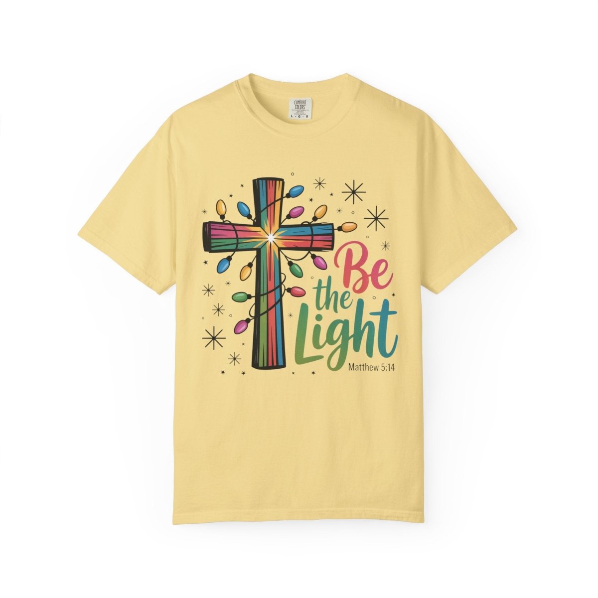 Christmas Faith Unisex Adult & Teen T-Shirt - Be The Light | T-Shirt by atgodanddesigns