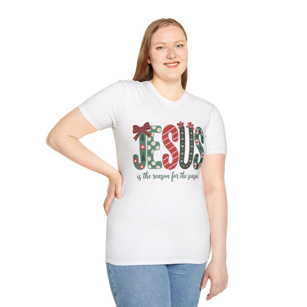 Christmas Faith Unisex Adult & Teen T-Shirt - Jesus is the Reason for the Season | T-Shirt by atgodanddesigns