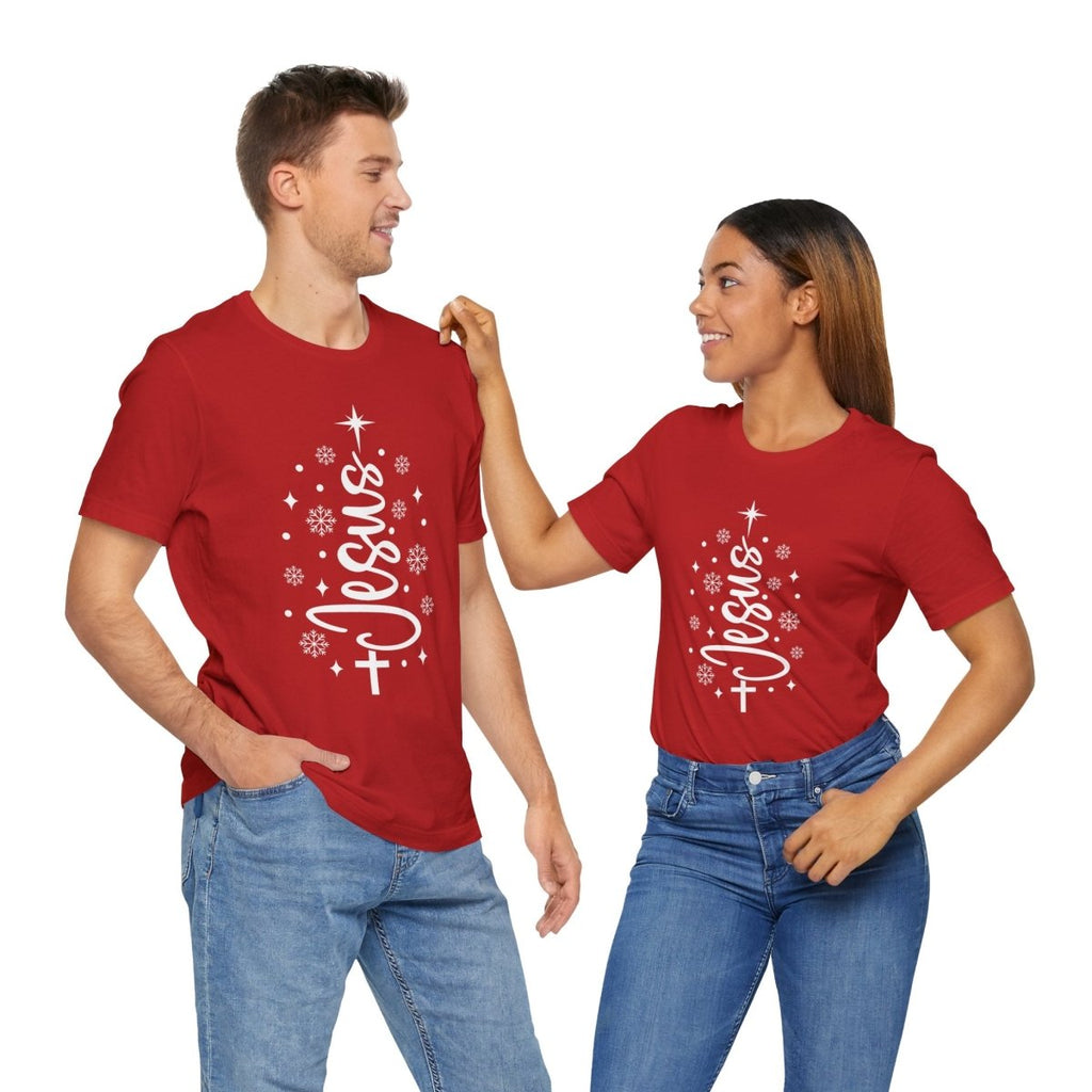 Christmas Faith Unisex Adult & Teen T-Shirt - Jesus | T-Shirt by atgodanddesigns