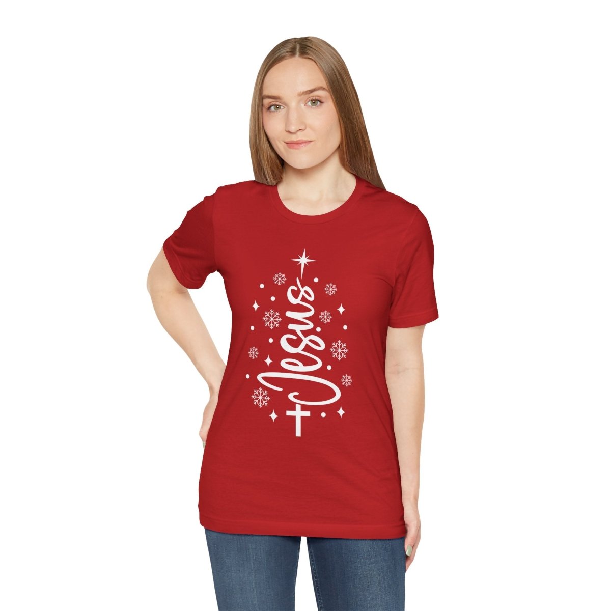 Christmas Faith Unisex Adult & Teen T-Shirt - Jesus | T-Shirt by atgodanddesigns