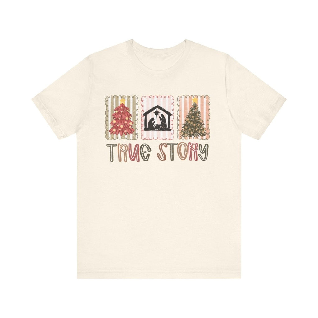 Christmas Faith Unisex Adult & Teen T-Shirt - True Story | T-Shirt by atgodanddesigns