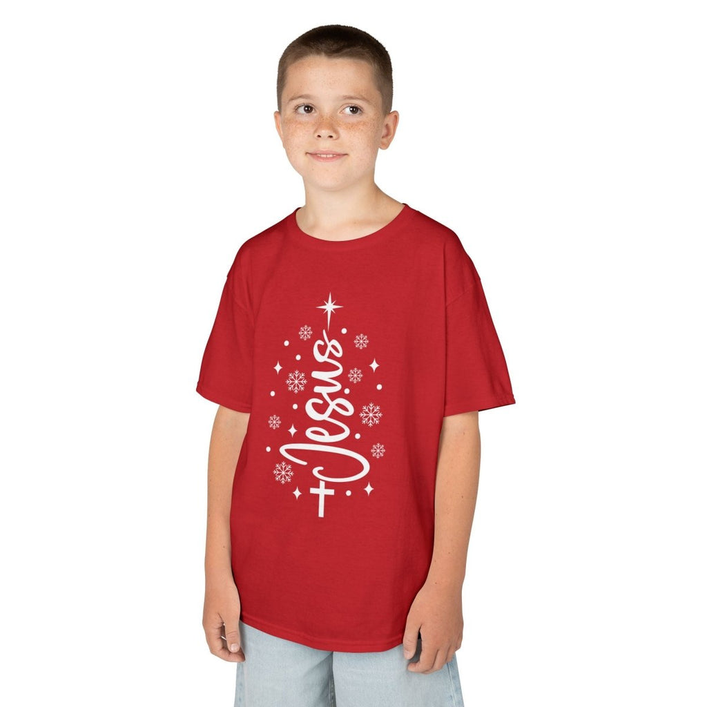 Christmas Faith Unisex Youth T-Shirt - Jesus | Kids clothes by atgodanddesigns